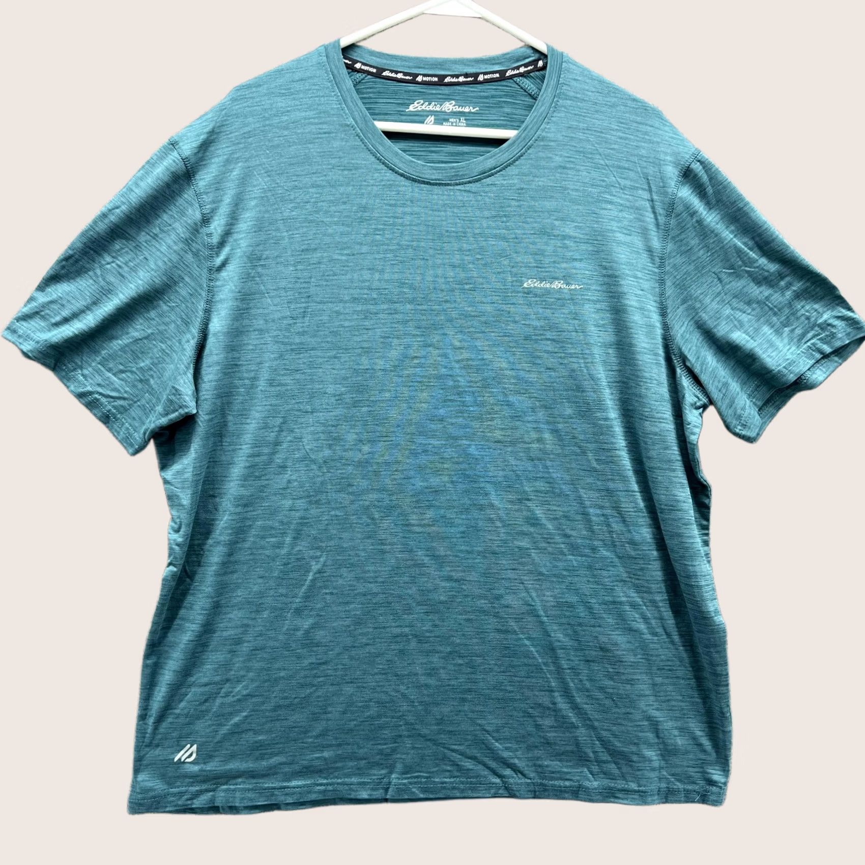 Eddie Bauer Eddie Bauer Shirt XL Blue Athletic Fit Free Dry Motion Training Short Sleeve Crew Neck T-Shirt Mens Size US XL / EU 56 / 4 - 1 Thumbnail