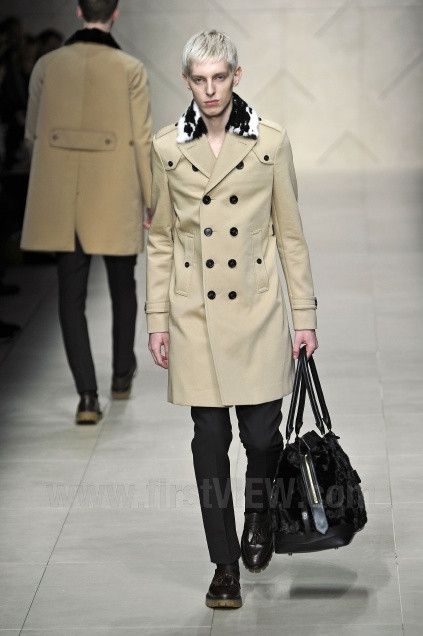 Burberry Prorsum F/W 2011 RUNWAY WOOL TRENCH COAT Size US S / EU 44-46 / 1 - 1 Thumbnail
