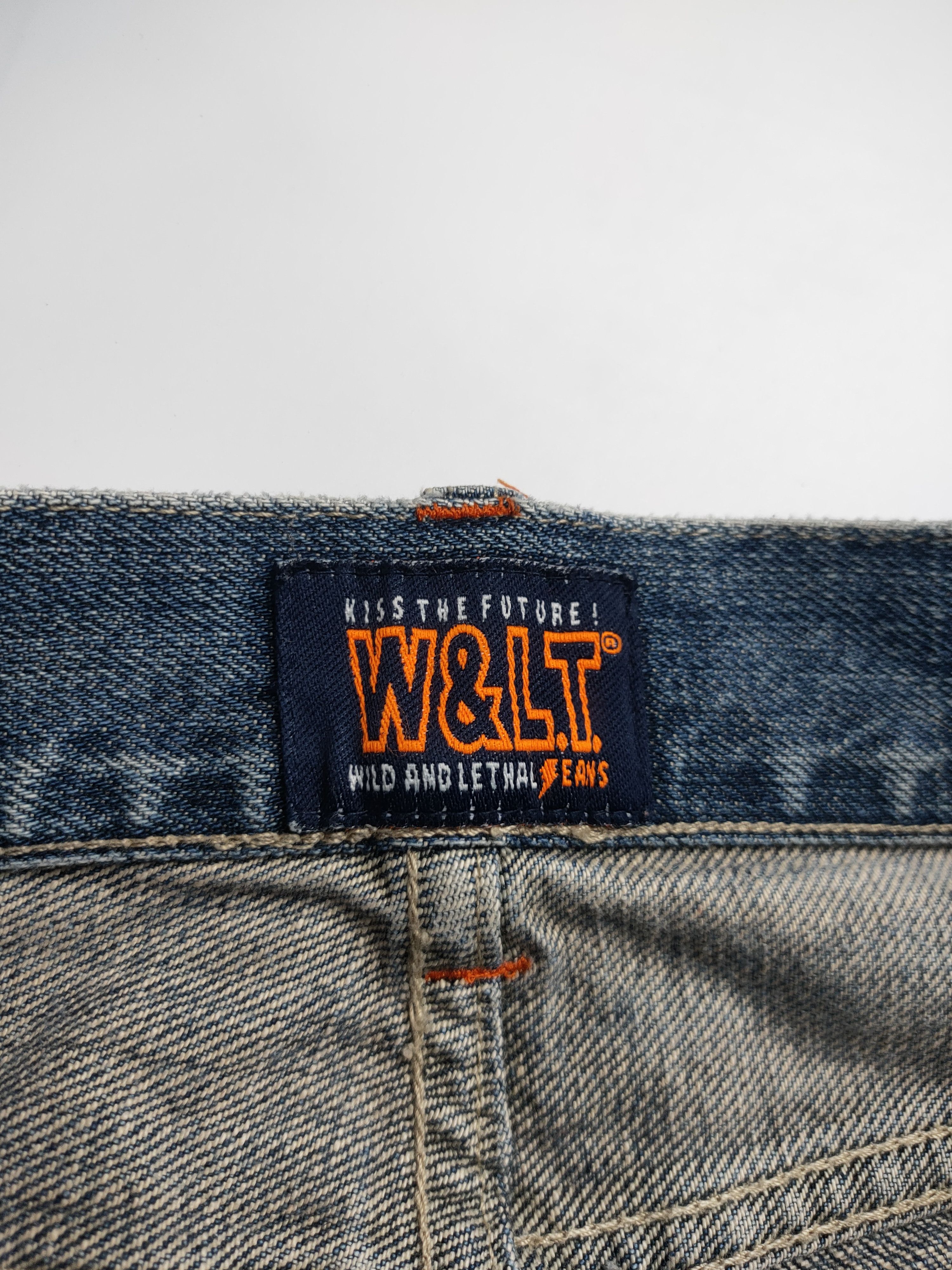 W&LT × Walter Van Beirendonck Vintage W&LT Flared Denim Jeans Size 30" / US 8 / IT 44 - 9 Thumbnail