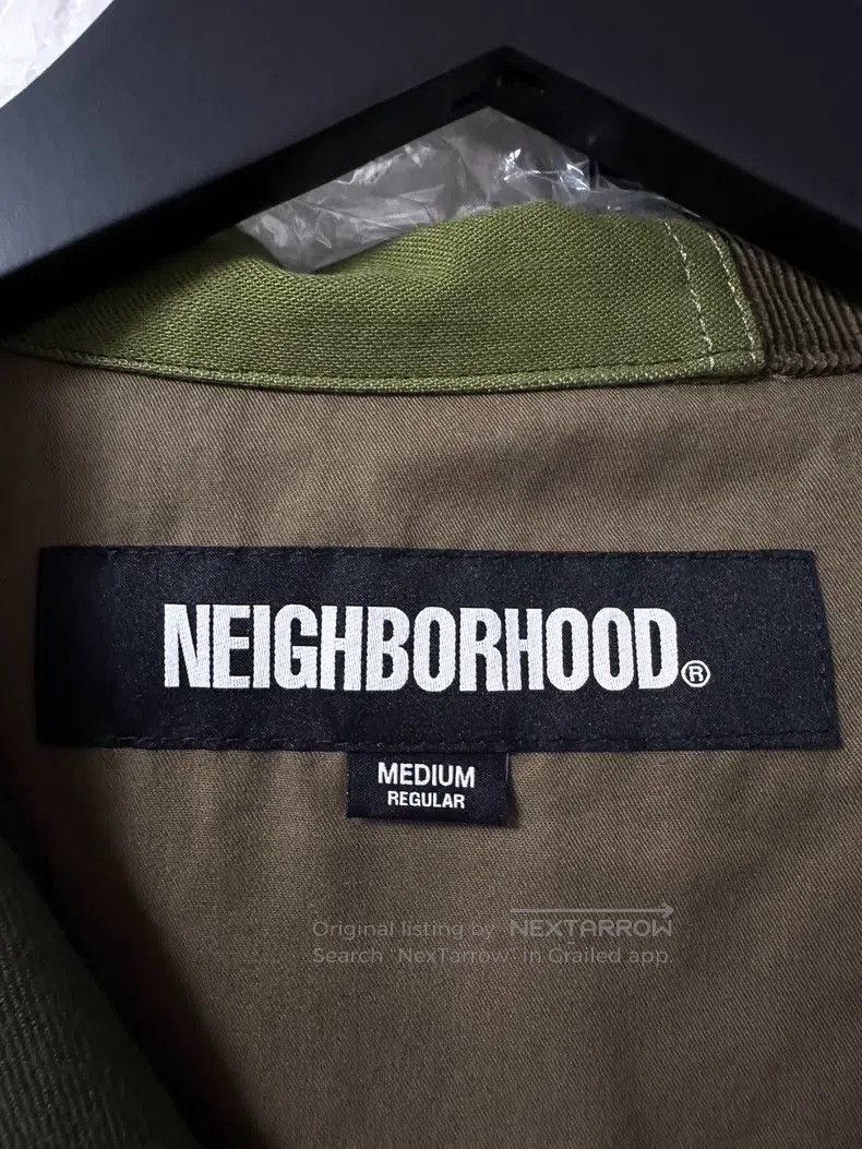 Neighborhood Neighborhood Patchwork collar button-up casual jacket, men Size US M / EU 48-50 / 2 - 6 Thumbnail