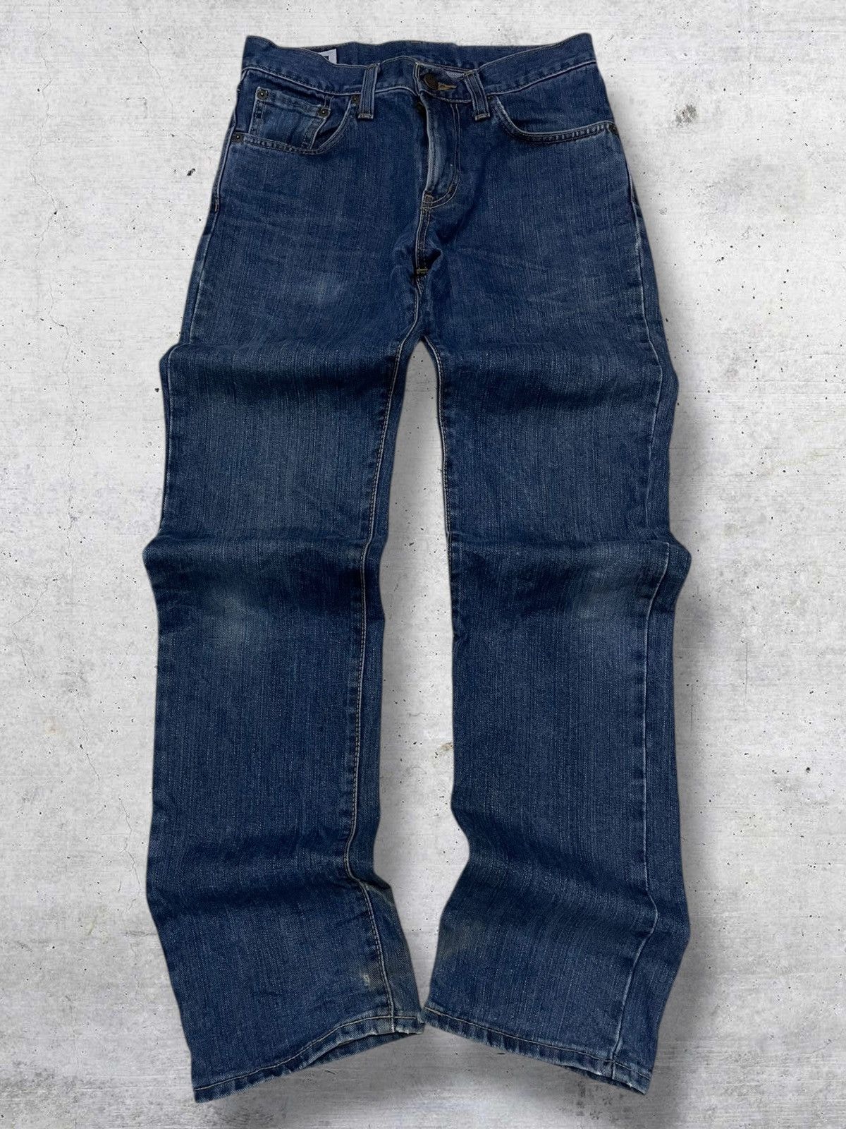 Edwin VINTAGE EDWIN 403 JAPAN DESIGNER 90S OLD DISTRESSED DENIM Size US 29 - 1 Thumbnail