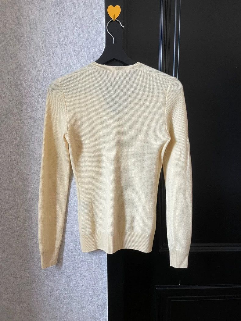 Loro Piana LORO PIANA Yellow V-neck sweater Size XS / US 0-2 / IT 36-38 - 7 Thumbnail