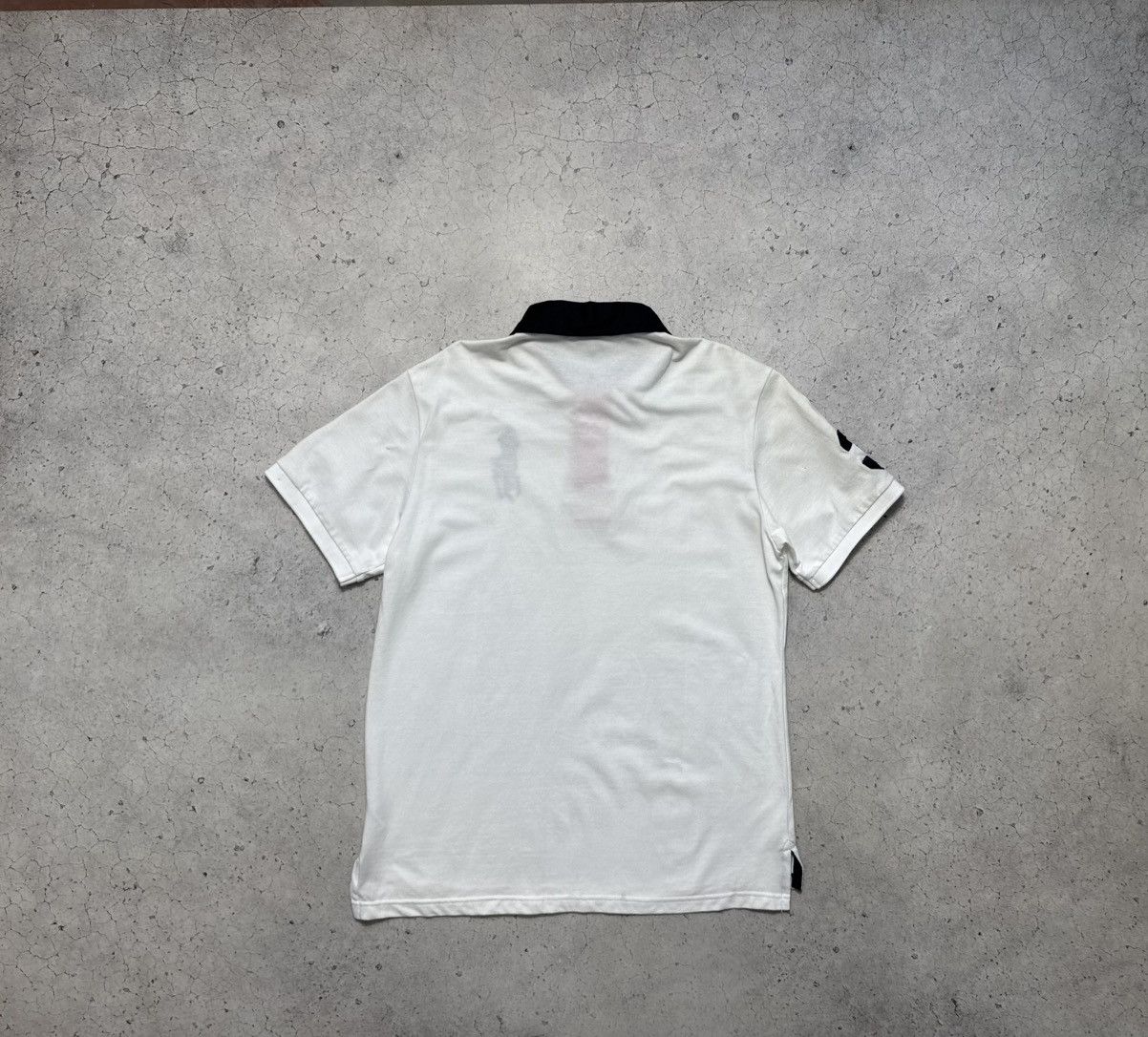 Polo Ralph Lauren Polo Ralph Lauren #3 Big Pony Vintage Polo Shirt White Size US XL / EU 56 / 4 - 2 Thumbnail