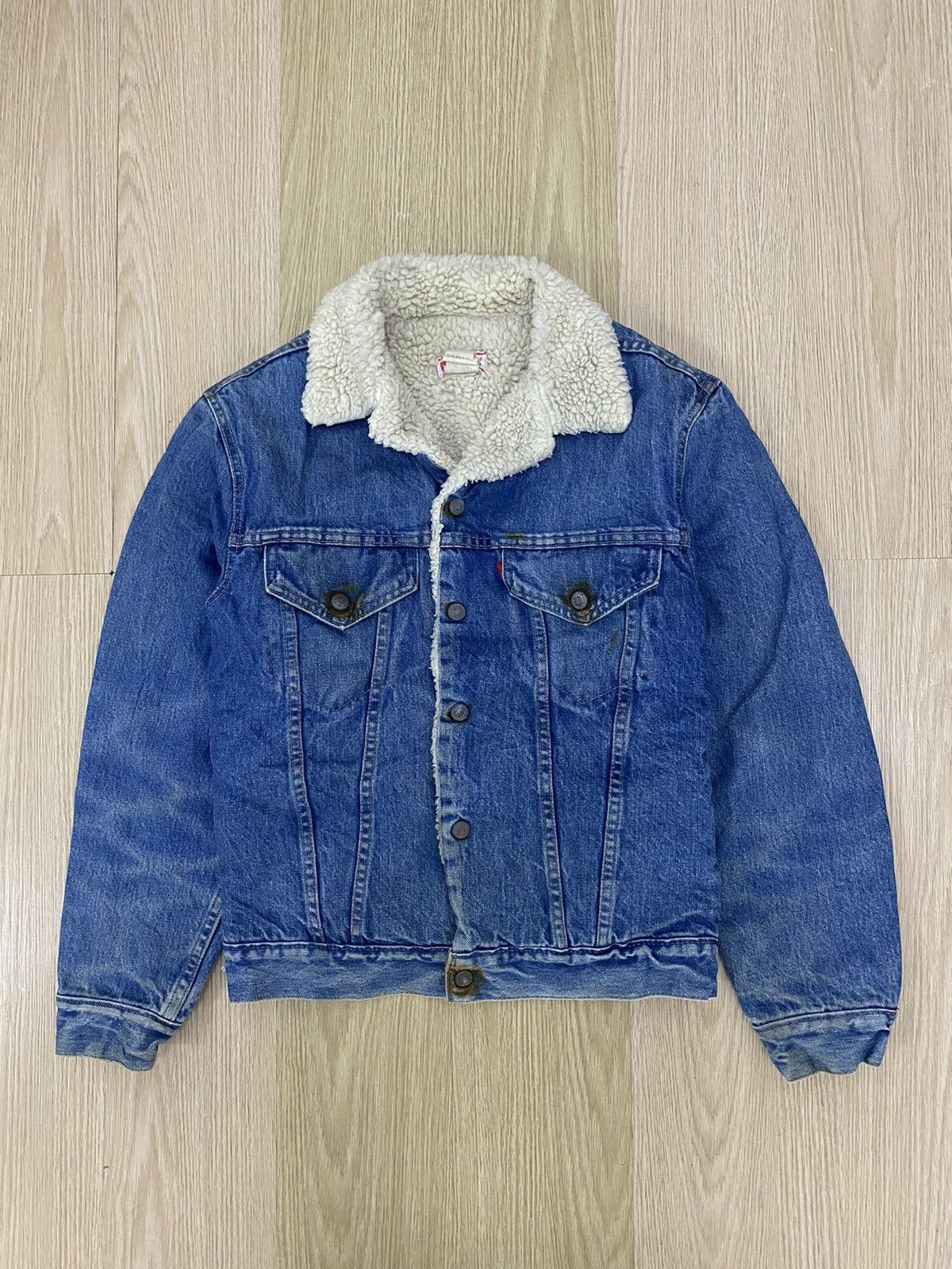 Levi's × Levi's Vintage Clothing × Vintage Vintage Levi’s WPL 423 Made in USA sherpa jacket Size US M / EU 48-50 / 2 - 1 Thumbnail