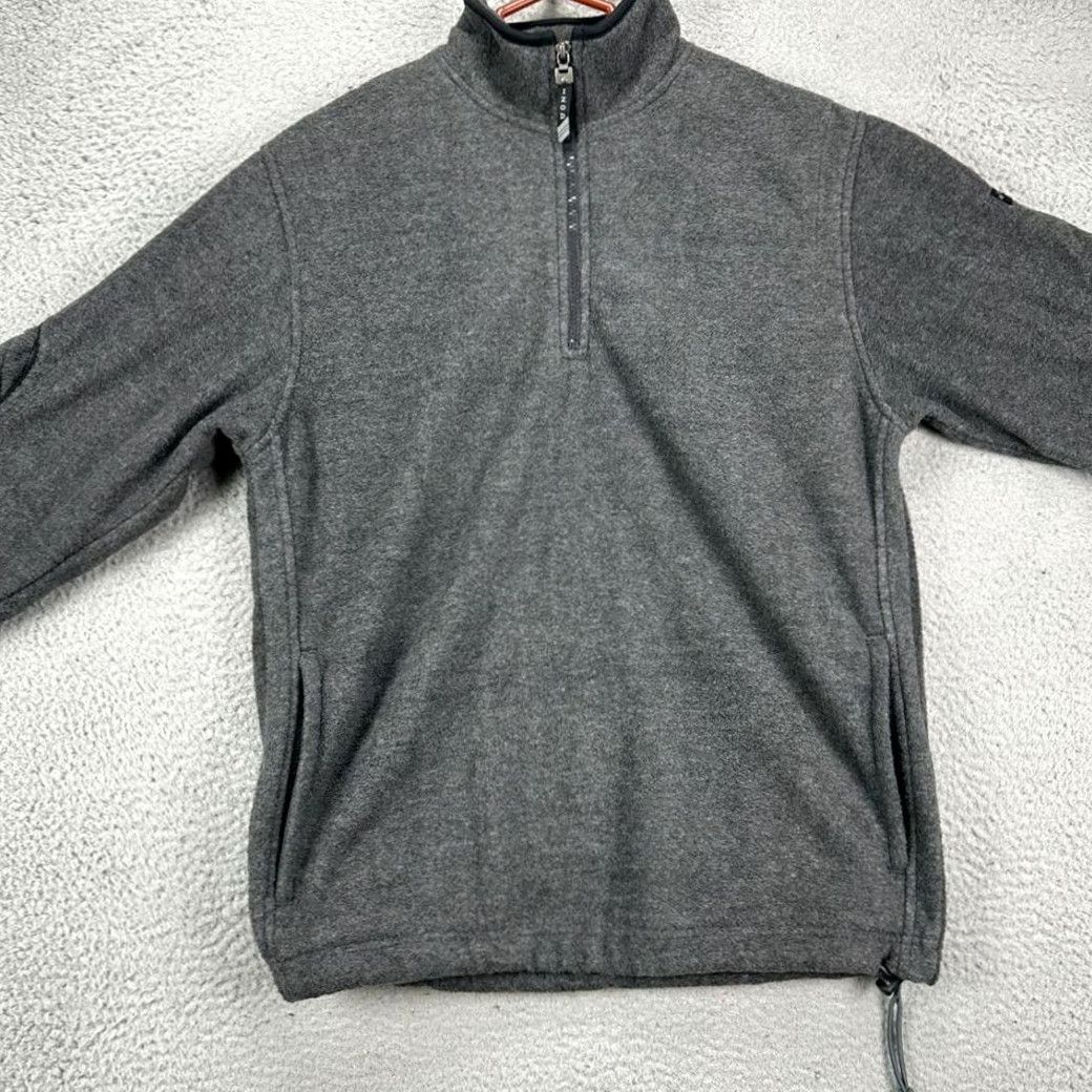 Izod IZOD PerformX Macro Fleece Pullover Jacket Mens SMALL Grey 1/4 Zip Long Sleeve Casual Outdoor Winter VINTAGE No Size US S / EU 44-46 / 1 - 3 Thumbnail