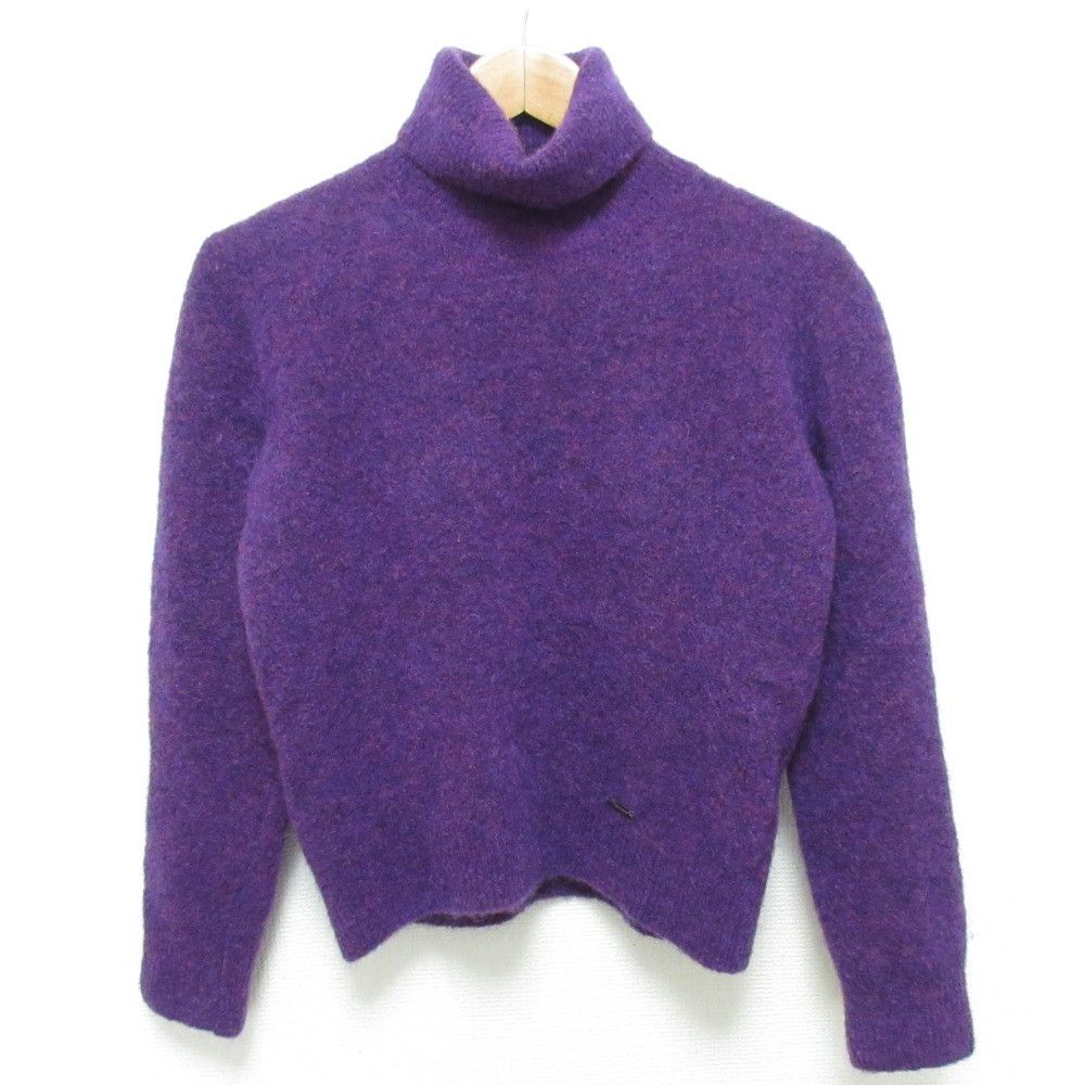 Other Other Dsquared2 Mohair High Neck Knit Sweater Natural Material Tops DUTY FREE for USA Size ONE SIZE - 1 Thumbnail