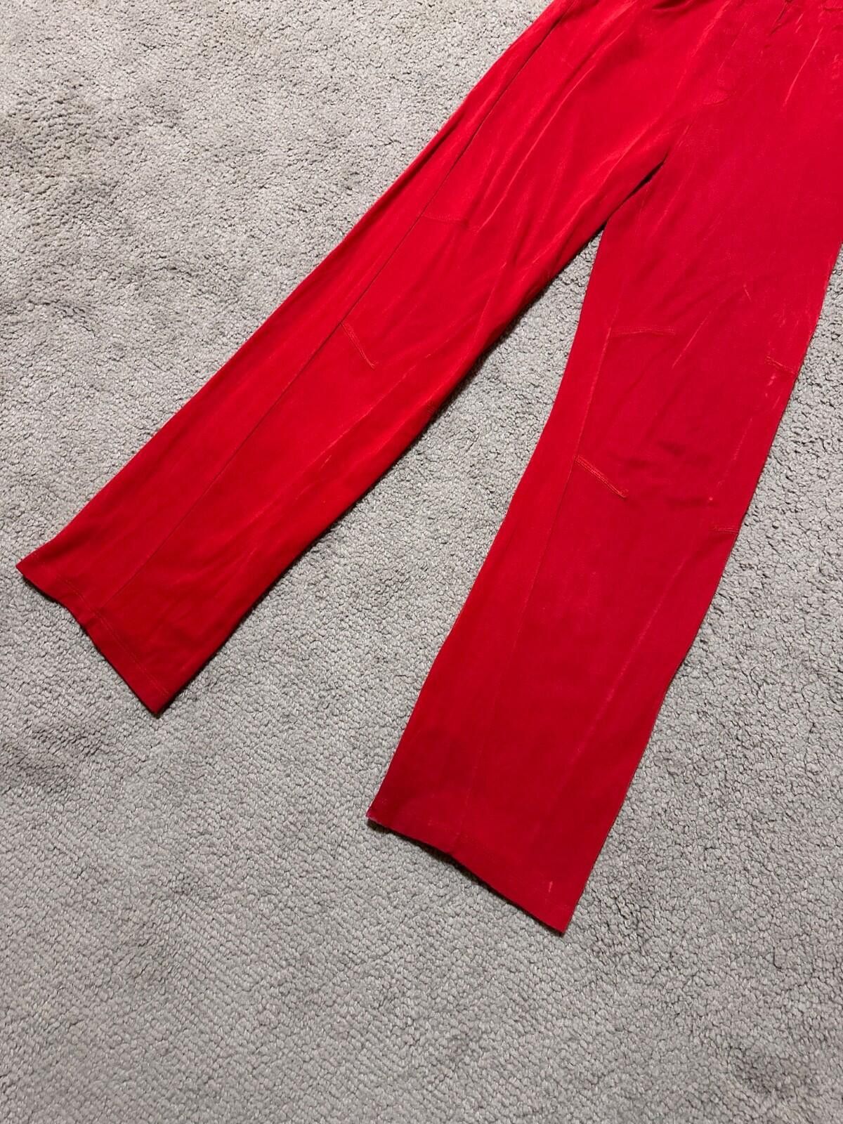 Maison Margiela Maison Margiela MM6 Red Pant Sz S Size 25" / US 0 / IT 36 - 2 Thumbnail