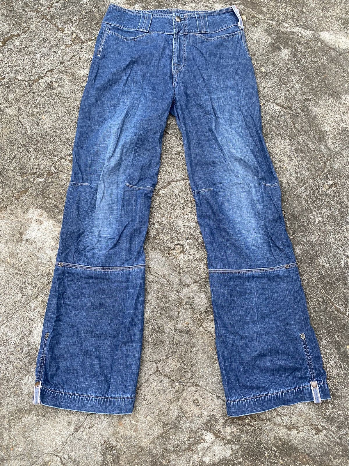 If Six Was Nine × Marithe + Francois Girbaud MFG Flared Size US 27 - 1 Thumbnail