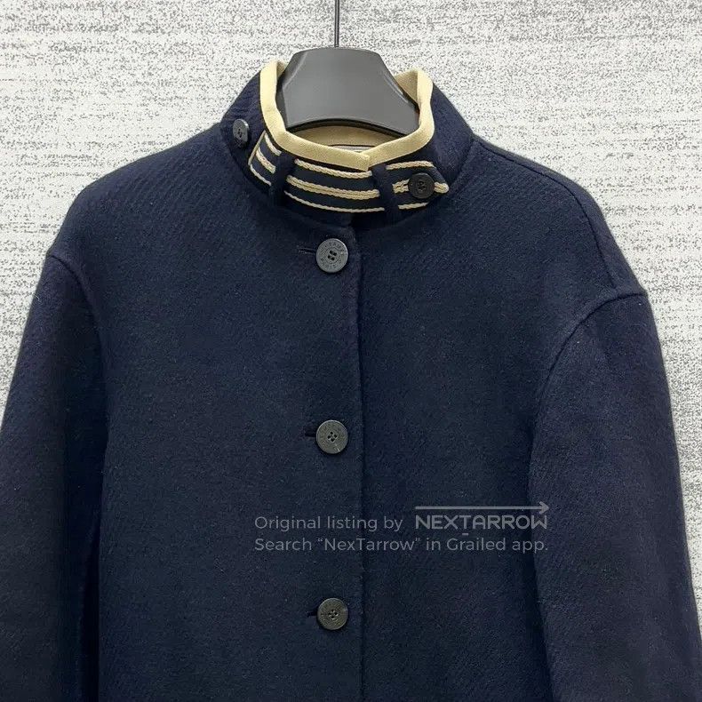 Hermes Hermes Equestrian Series Overcoat Jacket Size XXS / US 00 / IT 34 - 2 Thumbnail