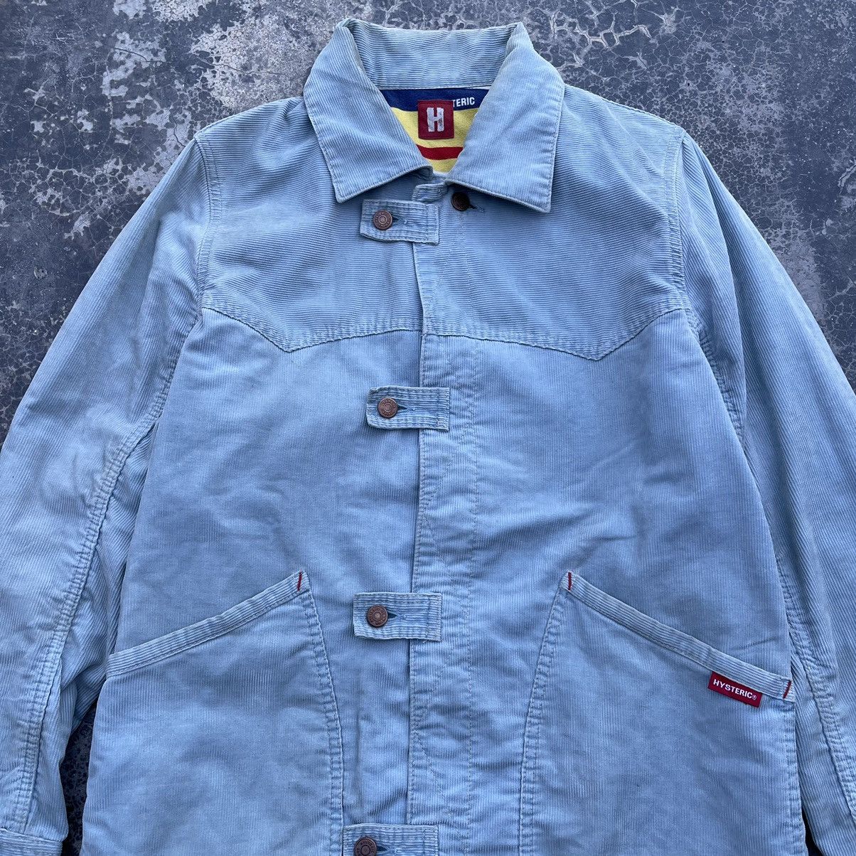 Hysteric Glamour Hysteric back hit Corduroy Chore Jacket Size US M / EU 48-50 / 2 - 8 Thumbnail