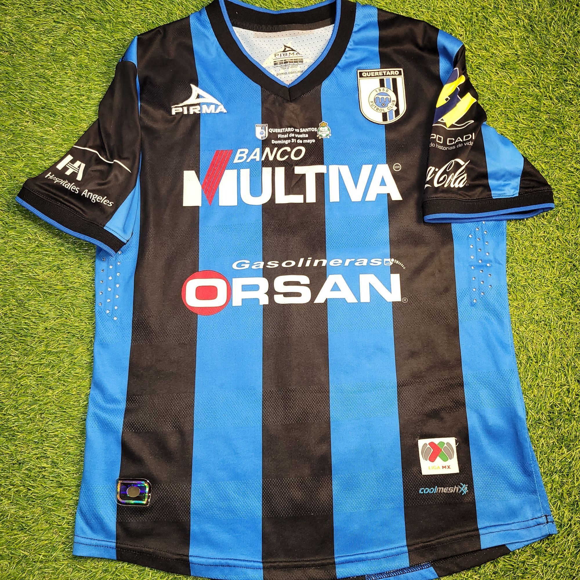 Other Ronaldinho Queretaro PLAYER ISSUE 2014 2015 Soccer Jersey Size US L / EU 52-54 / 3 - 2 Thumbnail