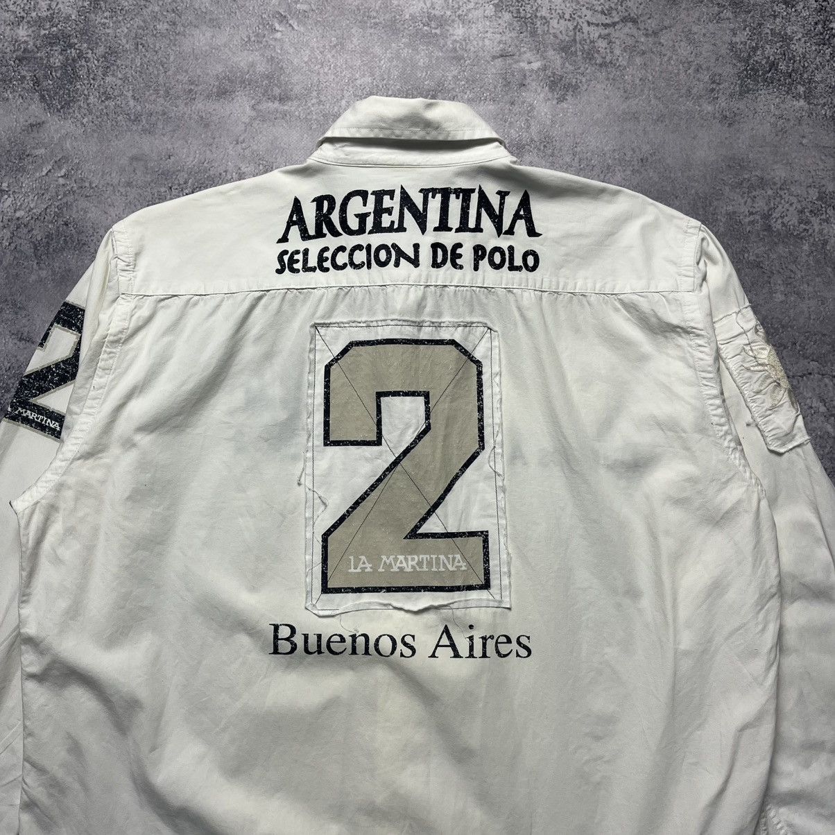 La Martina Vintage La Martina Buenos Aires #2 Shirt Button Down Size US L / EU 52-54 / 3 - 18 Thumbnail
