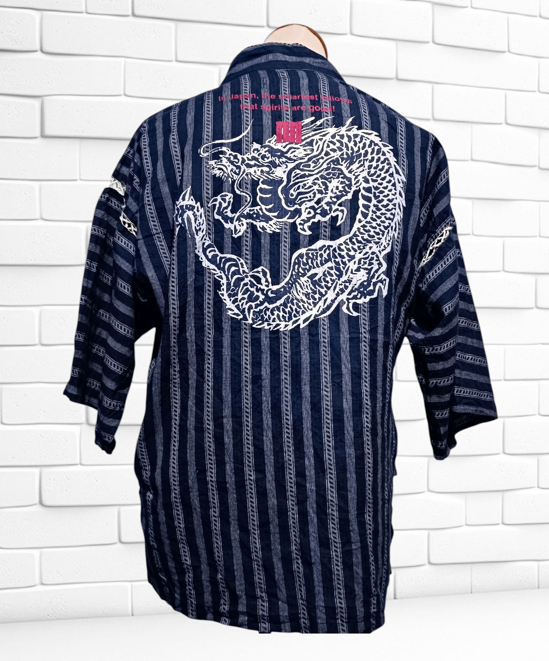 Japanese Brand Vintage Kimono Stripe Japanese Traditional Size US M / EU 48-50 / 2 - 4 Thumbnail