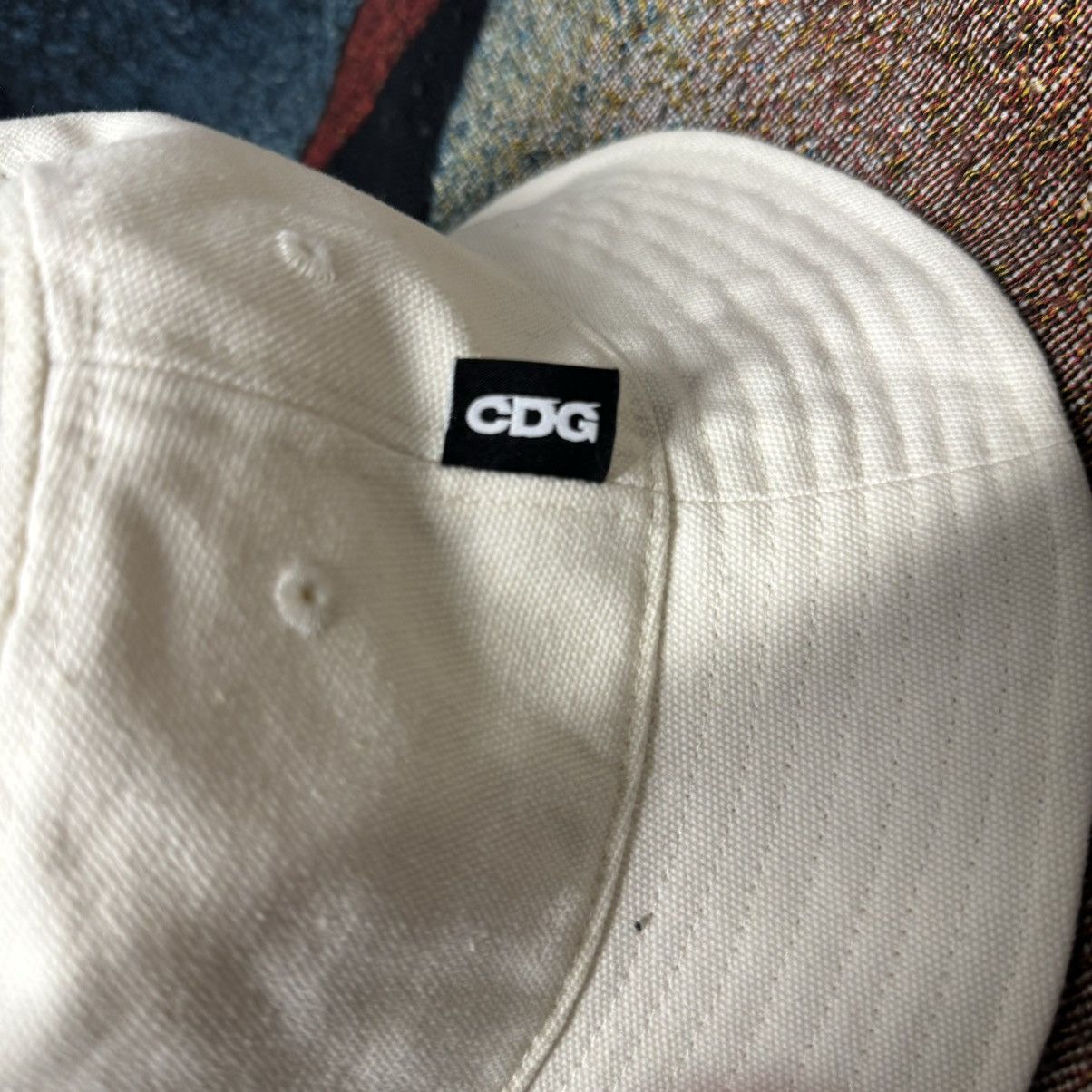 Comme des Garcons × Stussy STUSSY X COMME DES GARÇONS BUCKET HAT NATURAL Size ONE SIZE - 4 Thumbnail