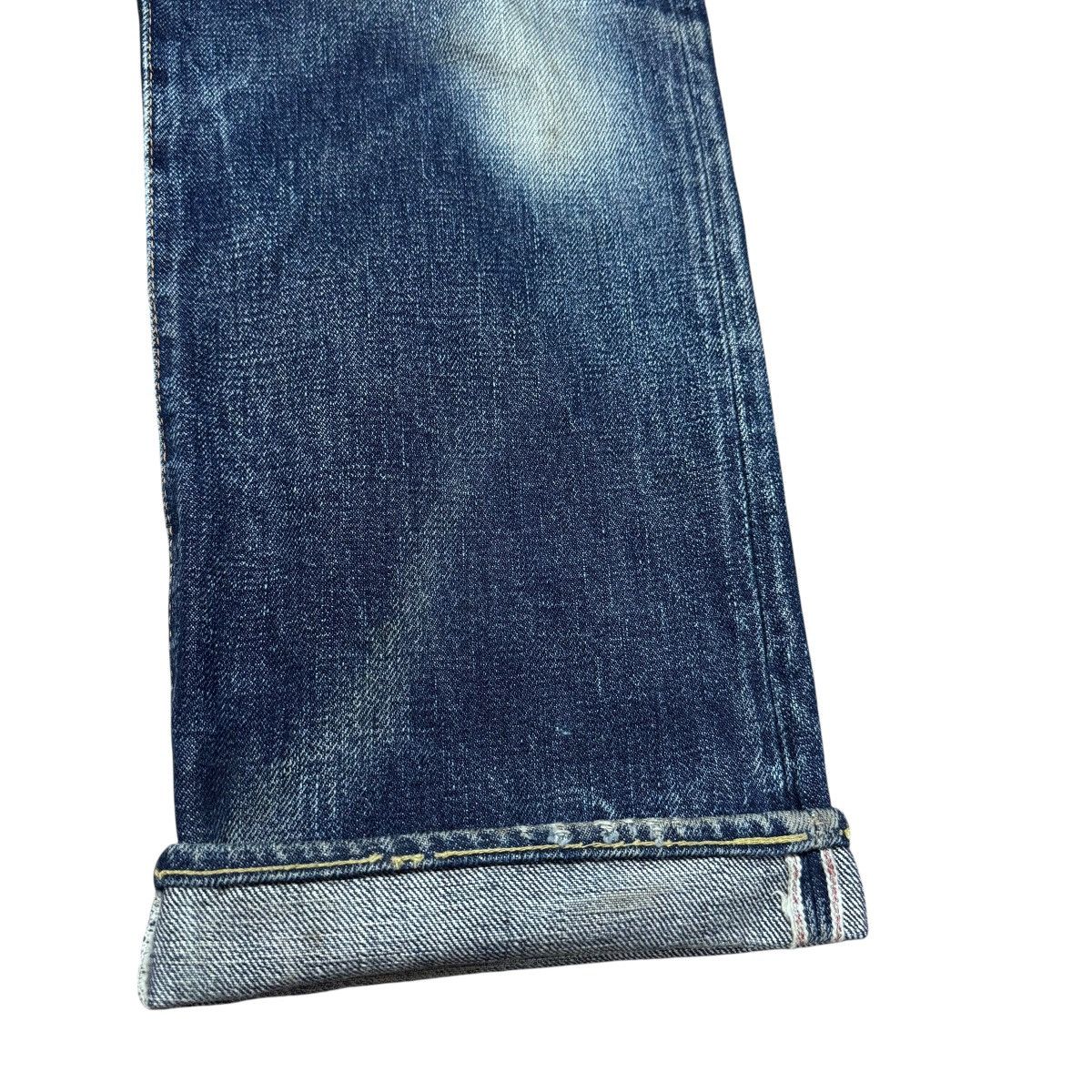 Samurai Jeans 21oz Samurai S510xx Denim Selvedge Jeans Natural Fade Size US 34 / EU 50 - 9 Thumbnail