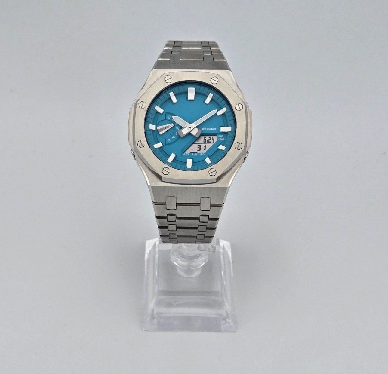 G Shock Casio G-Shock - GA 2100 - Custom - Casioak - Tiffany Size ONE SIZE - 1 Thumbnail