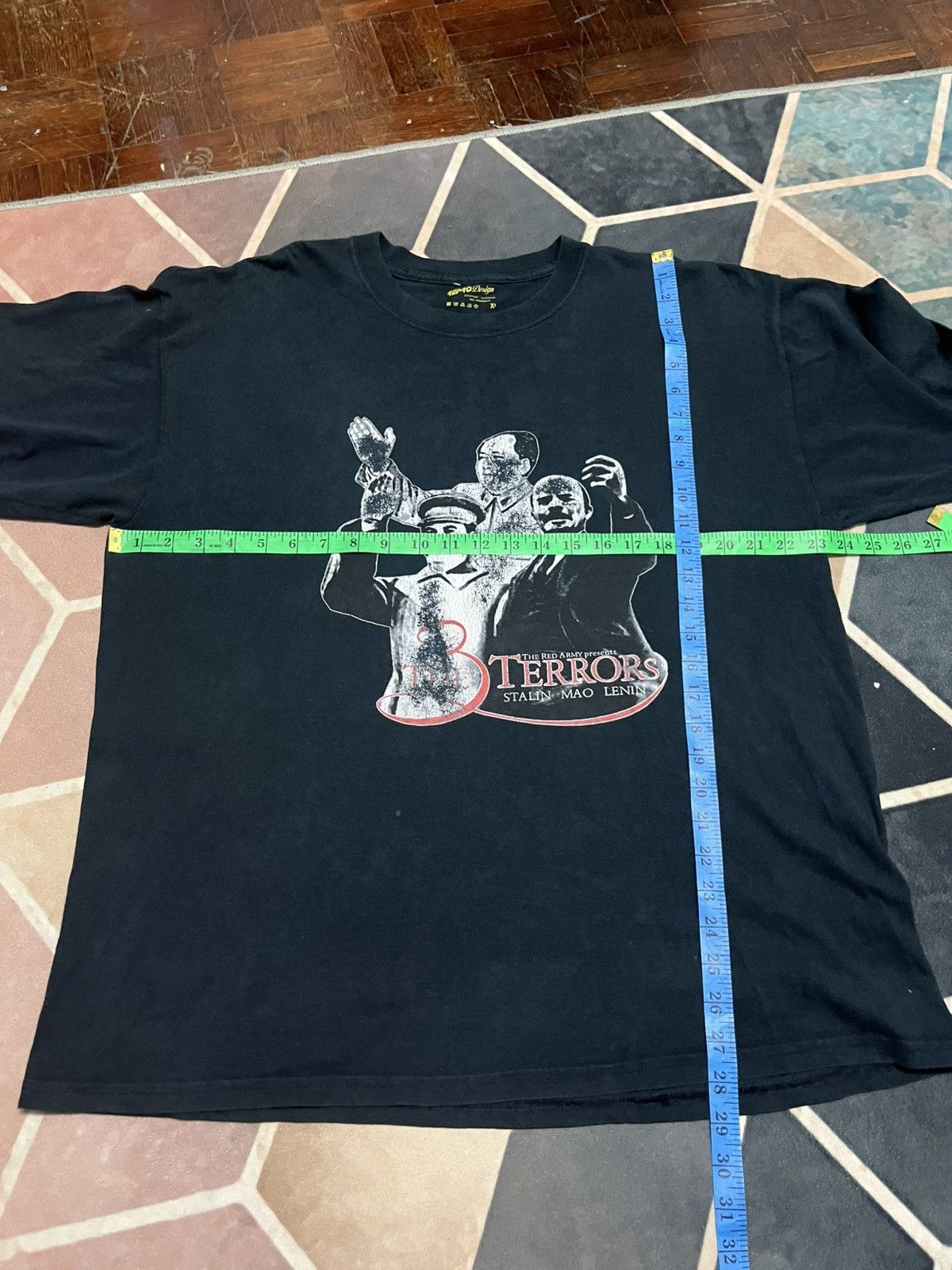 Seditionaries 💥Vintage Y2K ANARCHY The Red Army 3 Terrors Lenin Stalin Size US XL / EU 56 / 4 - 9 Thumbnail