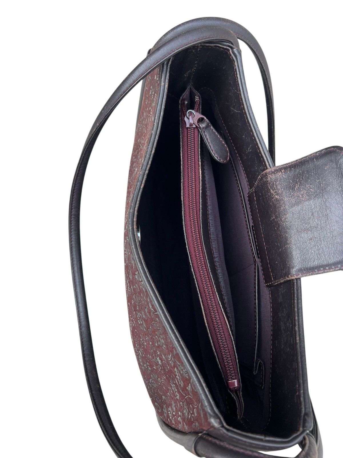 Leather Indenya Japan Fade Patina Leather Shoulder Bag Size ONE SIZE - 17 Thumbnail