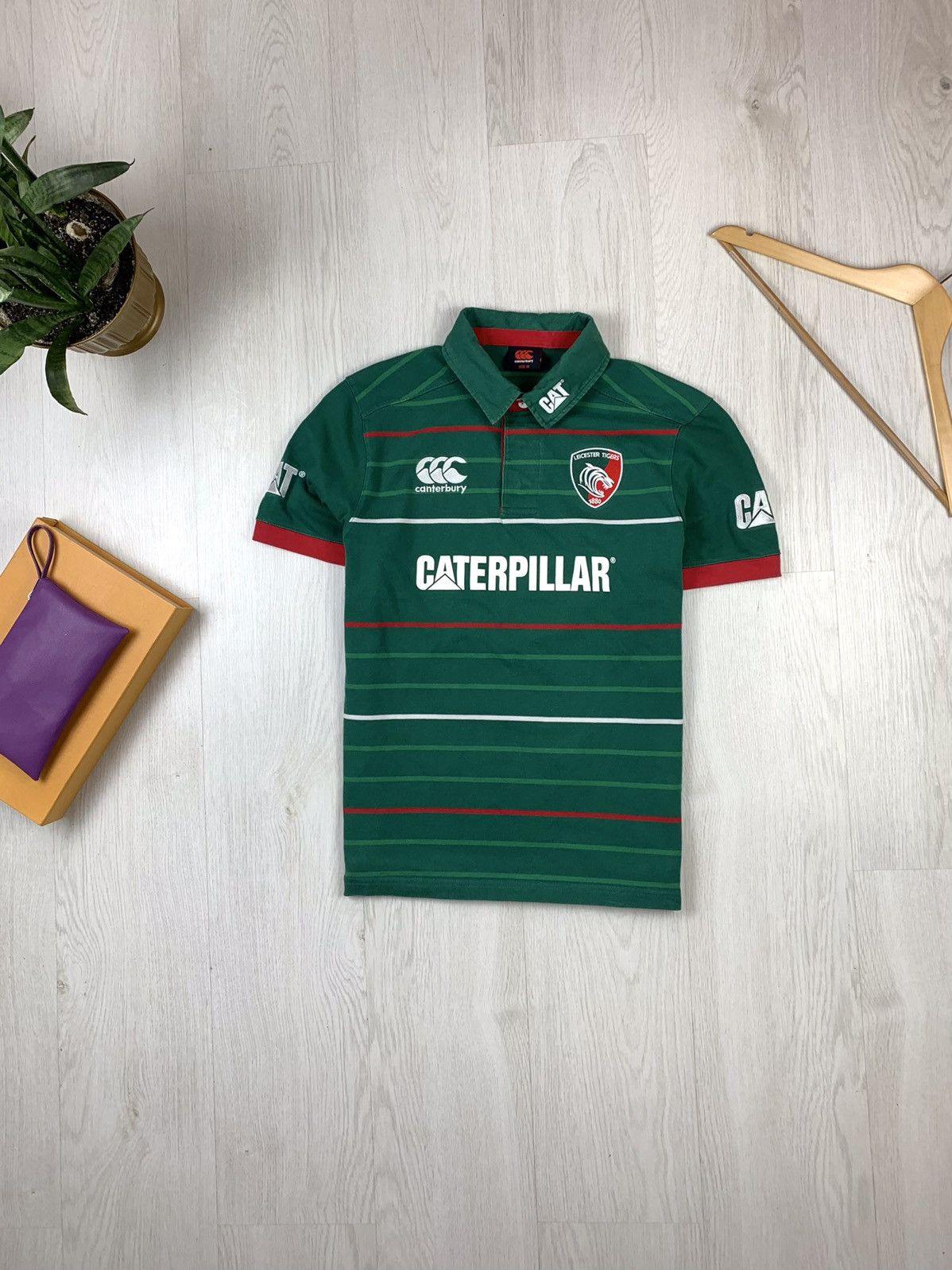 Other Canterbury Leicester Tigers Shirt Rugby Jersey Size M Size US M / EU 48-50 / 2 - 1 Thumbnail