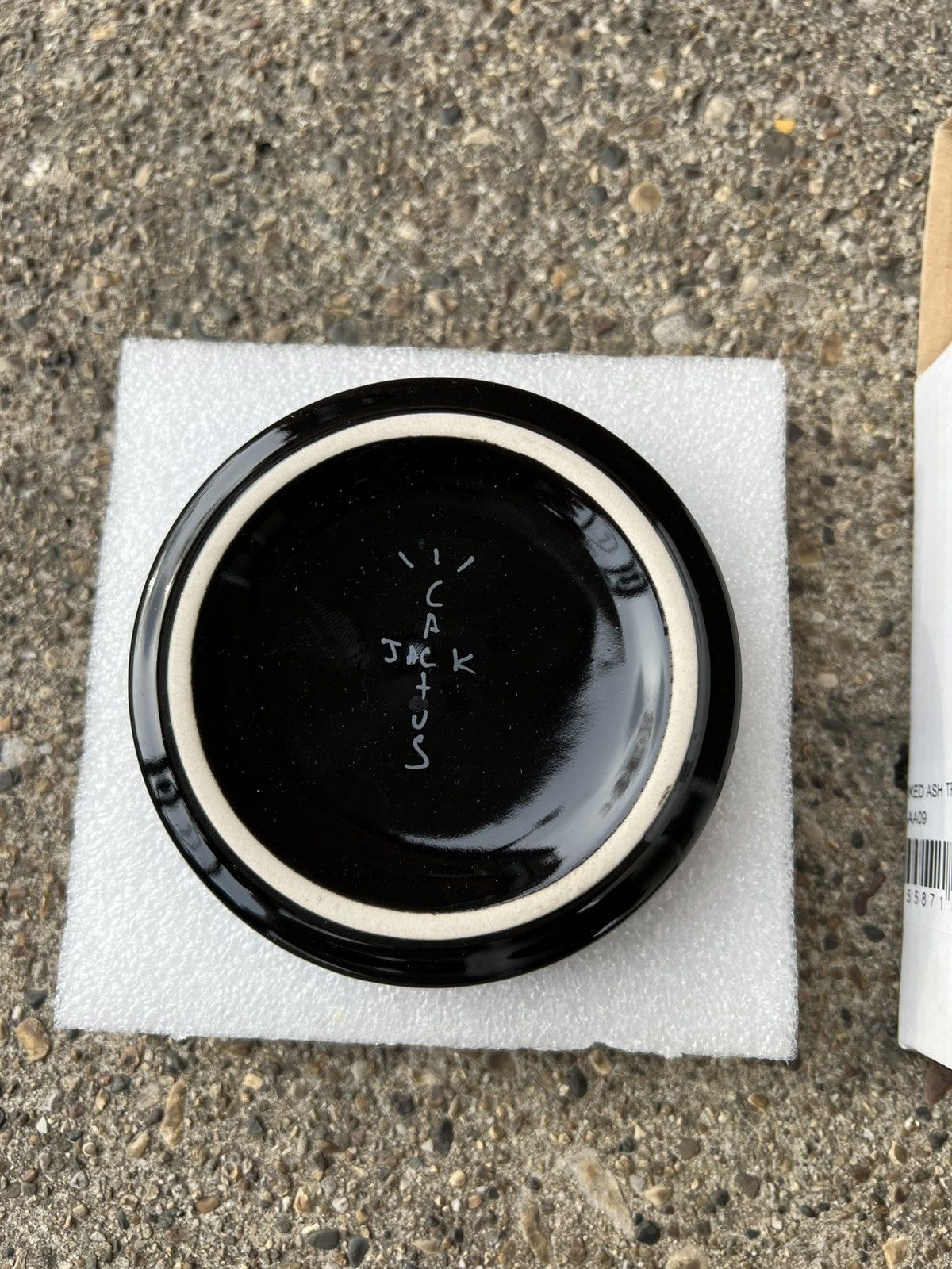Travis Scott Travis Scott Cactus Jack Jack Boys “Cracked” Ash Tray Black Size ONE SIZE - 4 Thumbnail