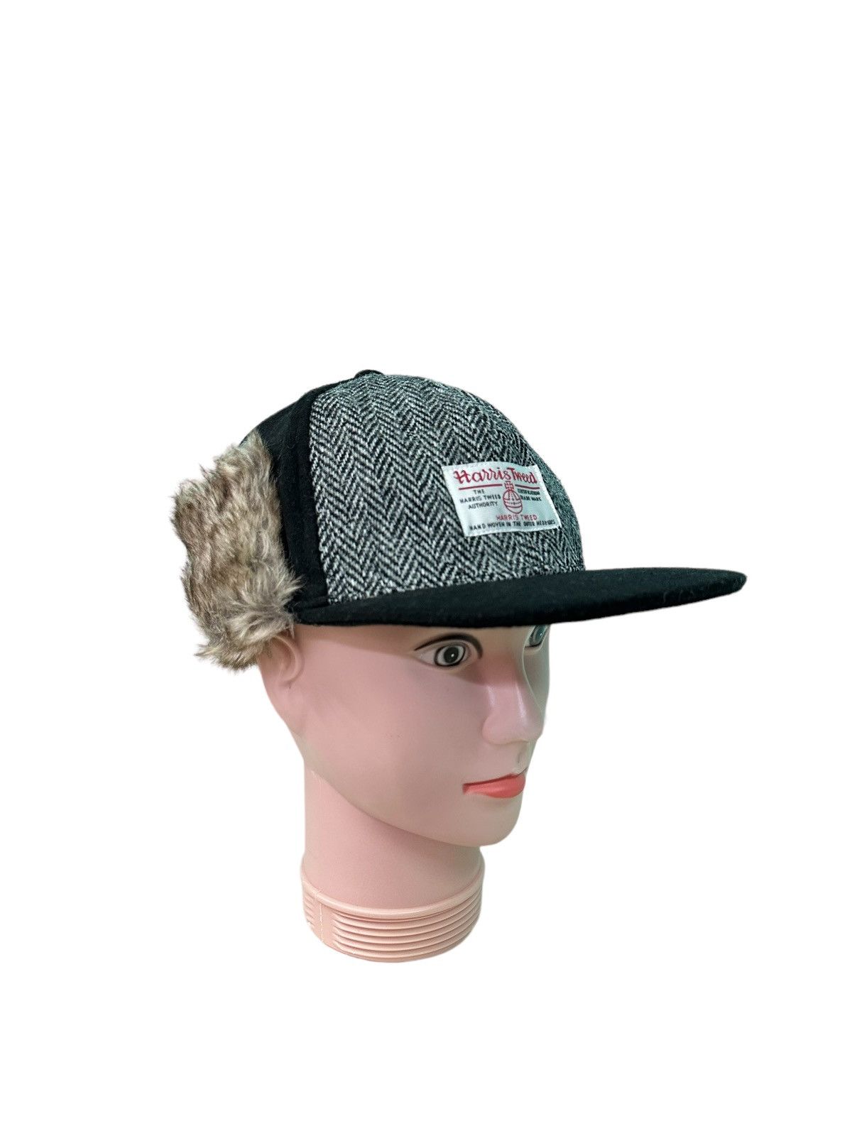 Harris Tweed HARRIS TWEED WOOL FUR HAT Size ONE SIZE - 2 Thumbnail