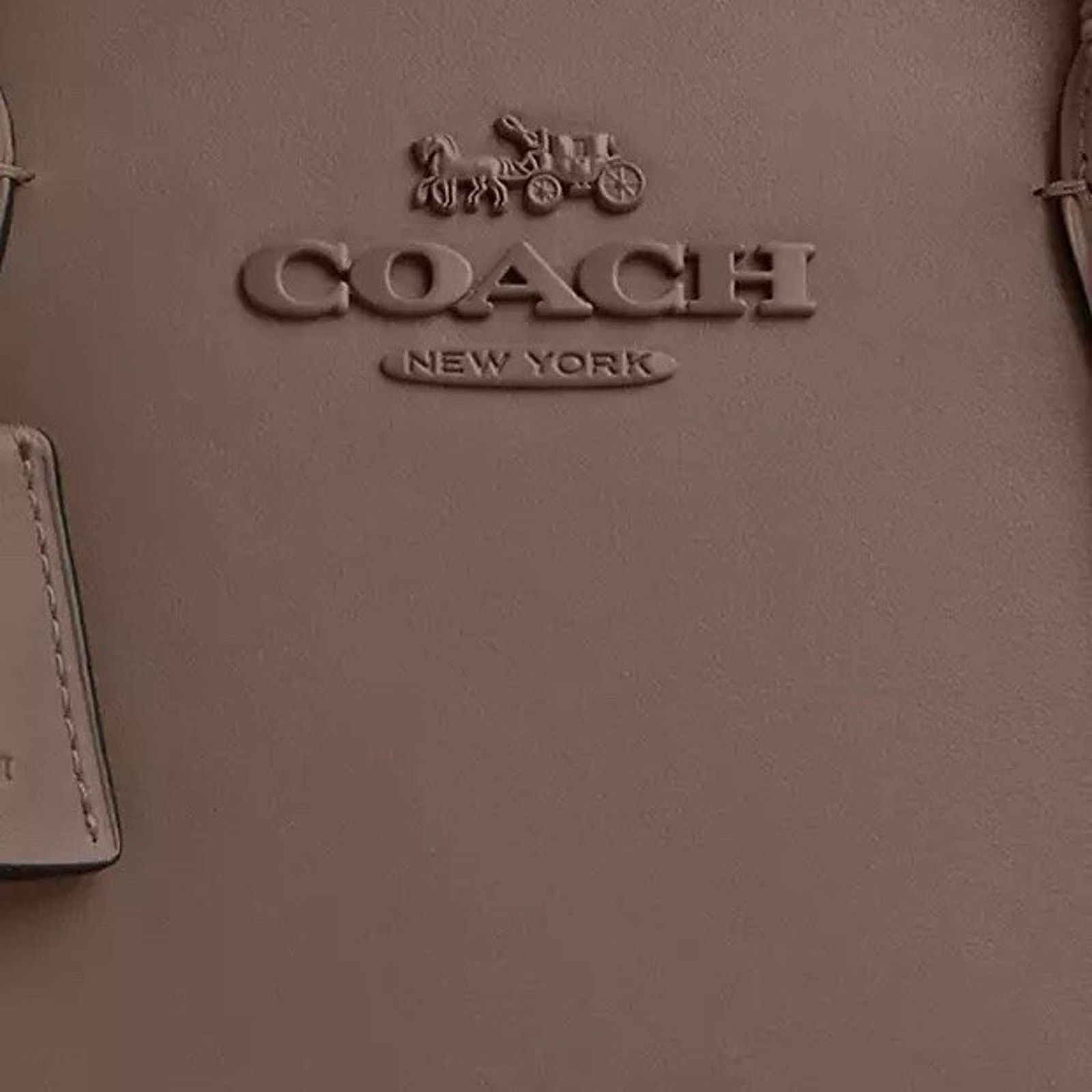 Coach New COACH Andrea Carryall Shoulder Bag CP081 Gold/Dark Stone Size ONE SIZE - 7 Thumbnail