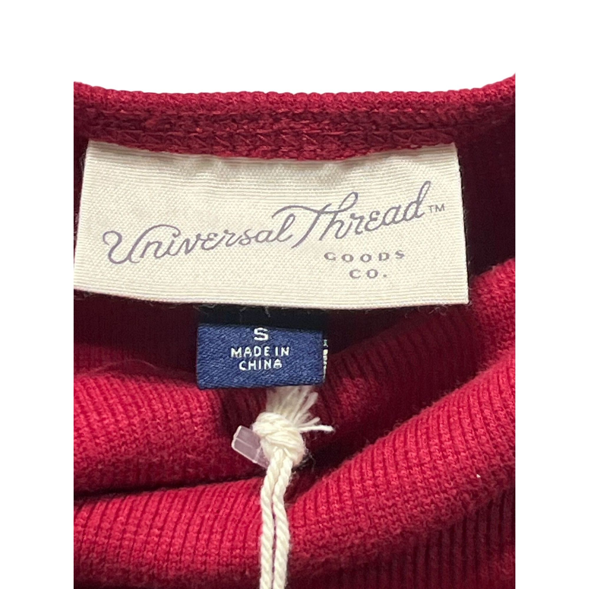 Other Universal Thread - Women's Long Sleeve Midi Bodycon - Red - Size S / US 4 / IT 40 - 13 Thumbnail
