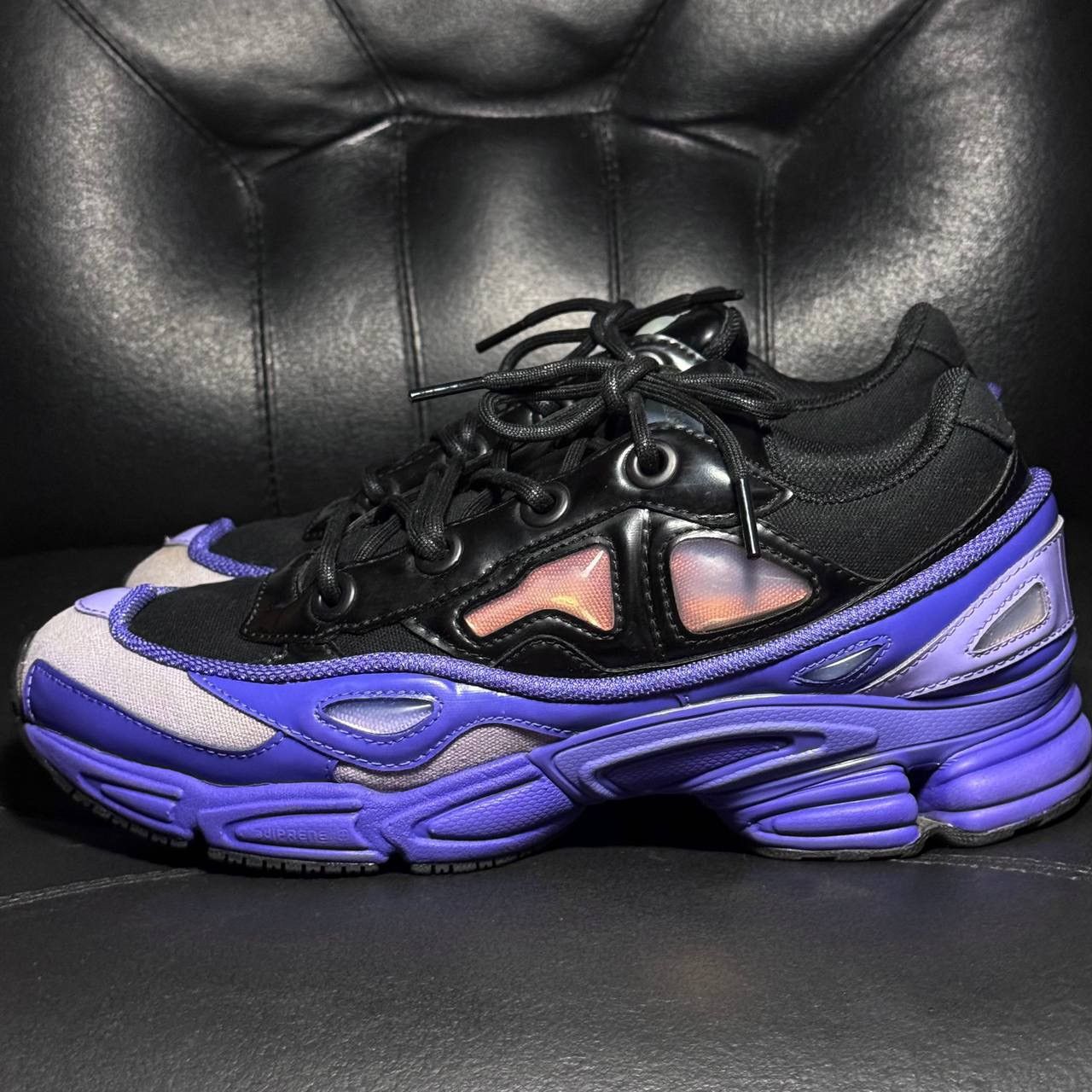 Adidas × Raf Simons 8,5us Adidas Raf Simons Ozweego purple sneakers Size US 8.5 / EU 41-42 - 3 Thumbnail
