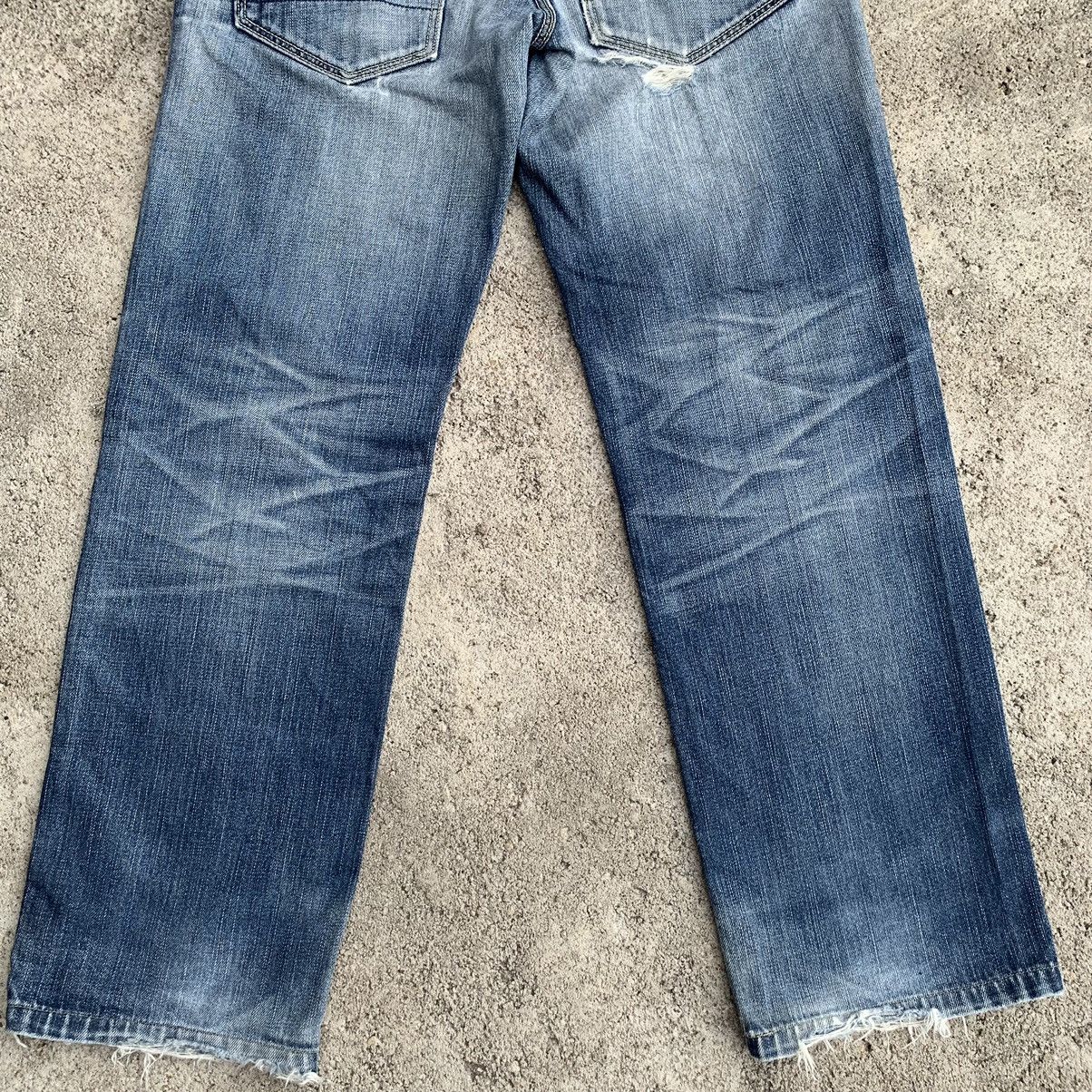 Levi's Vintage Y2K Levis Classic 502 Stitched Distressed Denim W29 Size US 29 - 15 Thumbnail