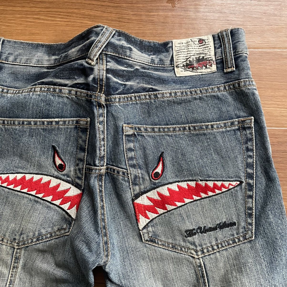 PPFM 00s archive PPFM shark design denim M Size US 32 / EU 48 - 3 Thumbnail