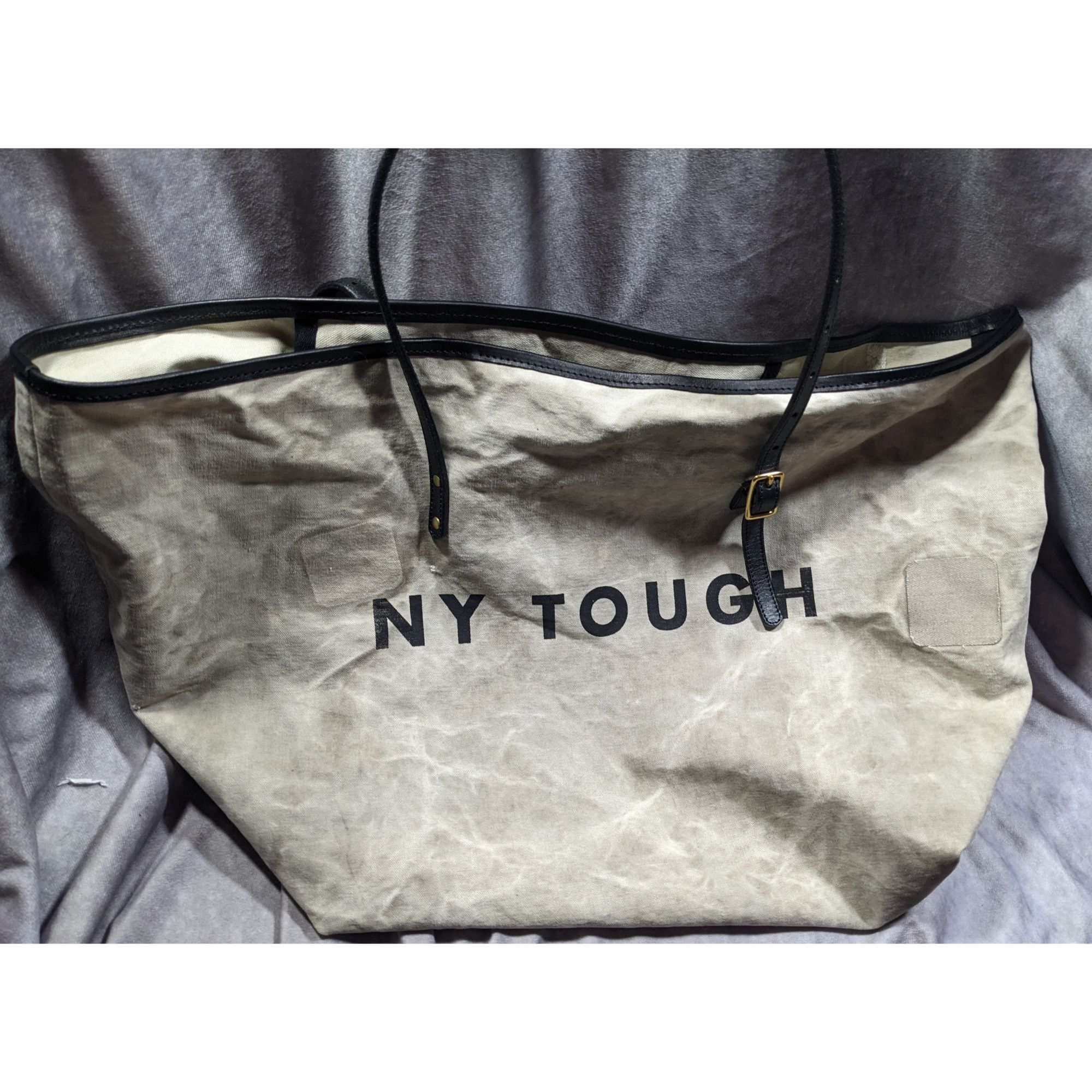 Other Kempton & Co NY Tough Distressed Canvas Tote Size ONE SIZE - 8 Thumbnail