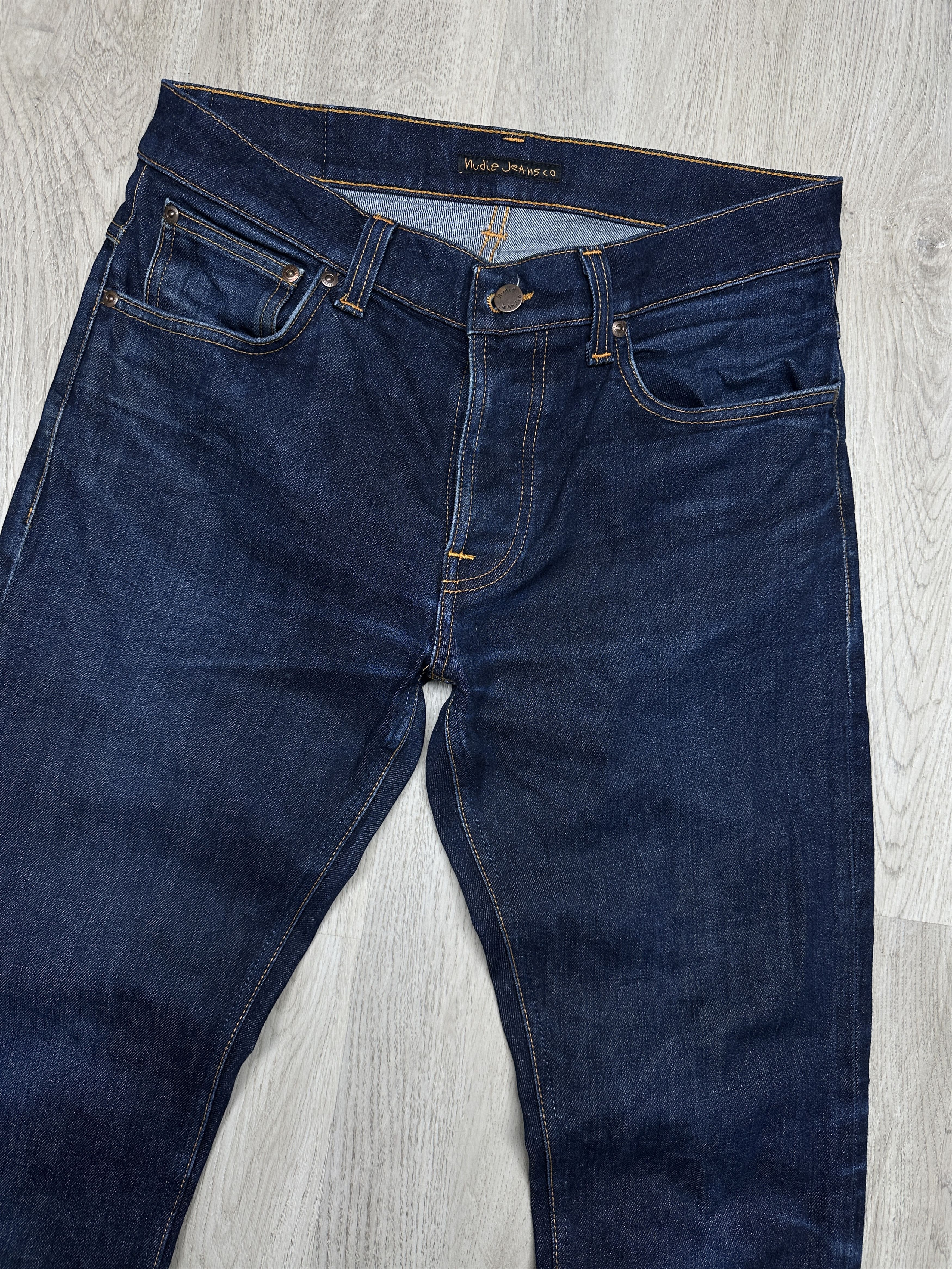 Nudie Jeans Nudie Jeans Grim Tim Mens Denim Pants Jeans Size US 34 / EU 50 - 6 Thumbnail