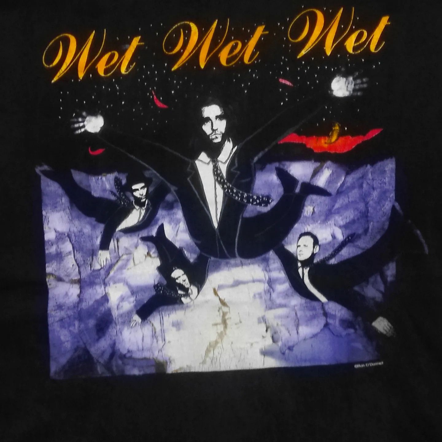 Band Tees × Vintage Wet Wet Wet Picture This Tour 1995 Size US L / EU 52-54 / 3 - 4 Thumbnail