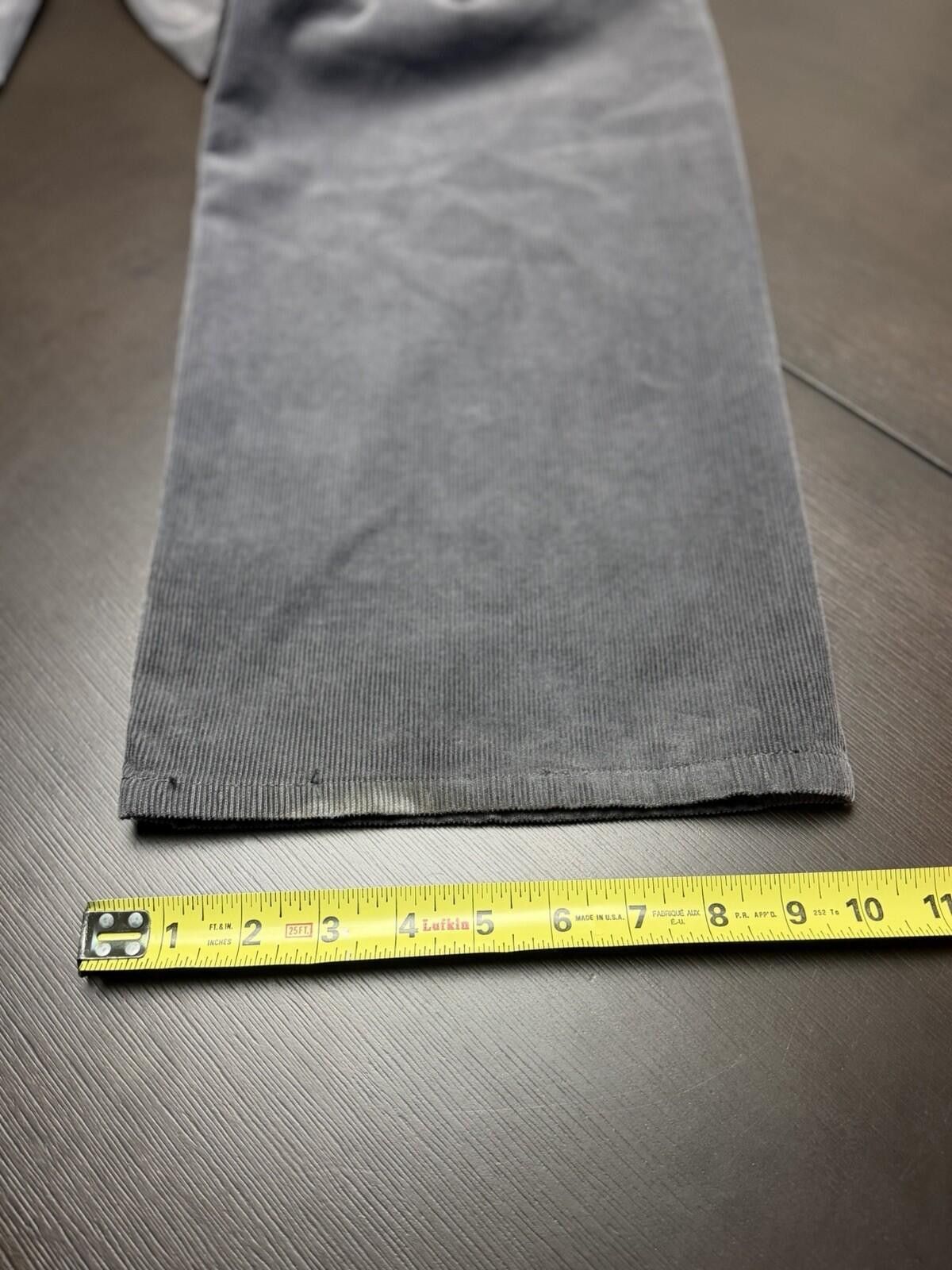 AG Adriano Goldschmied AG Adriano Goldschmied Corduroy Pants Men’s Gray 40x291 Size US 40 / EU 56 - 9 Thumbnail