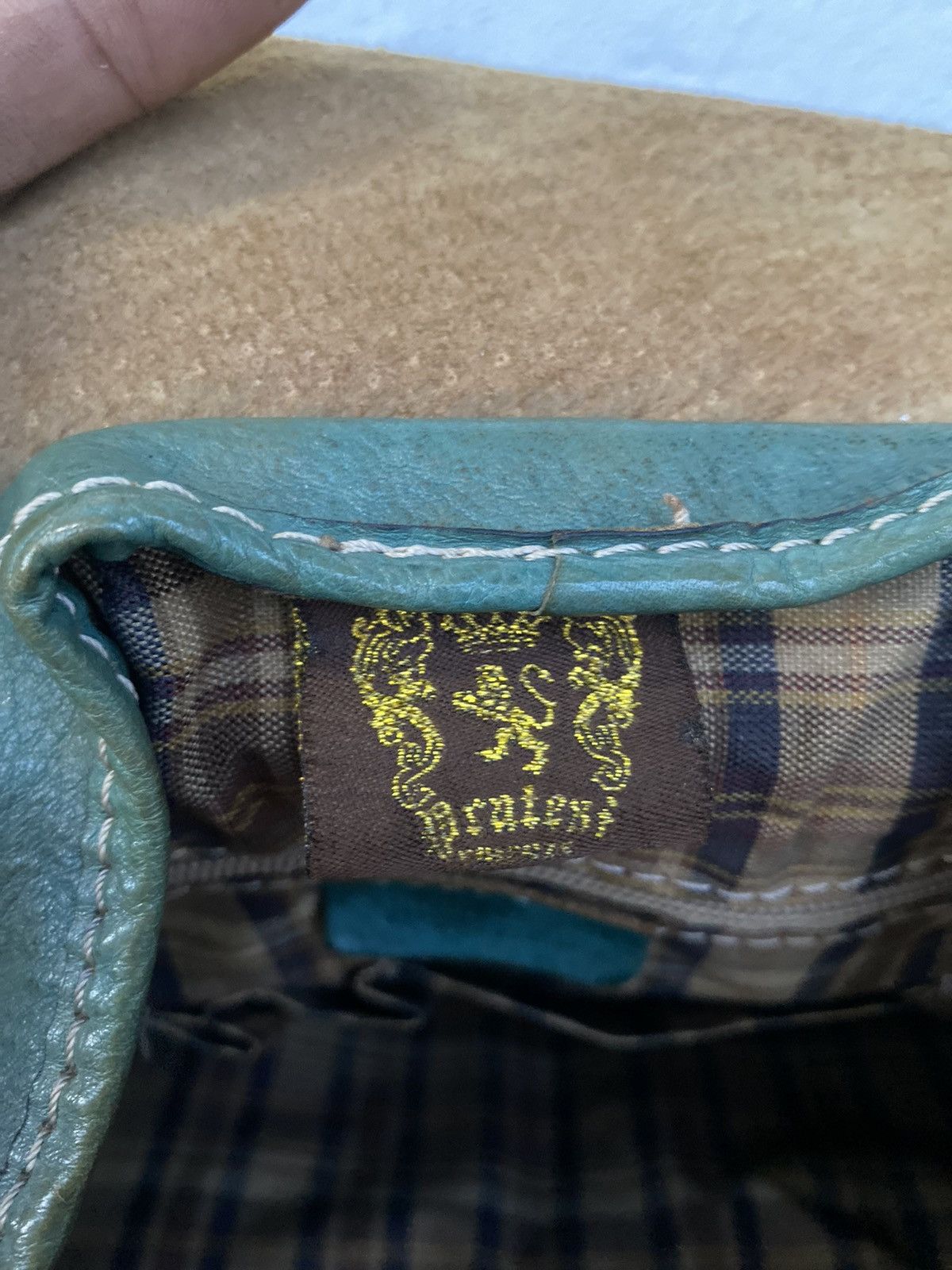 Other Authentic Pratesi Firenze 1948 Leather Bagpack Made In Italy Size ONE SIZE - 9 Thumbnail