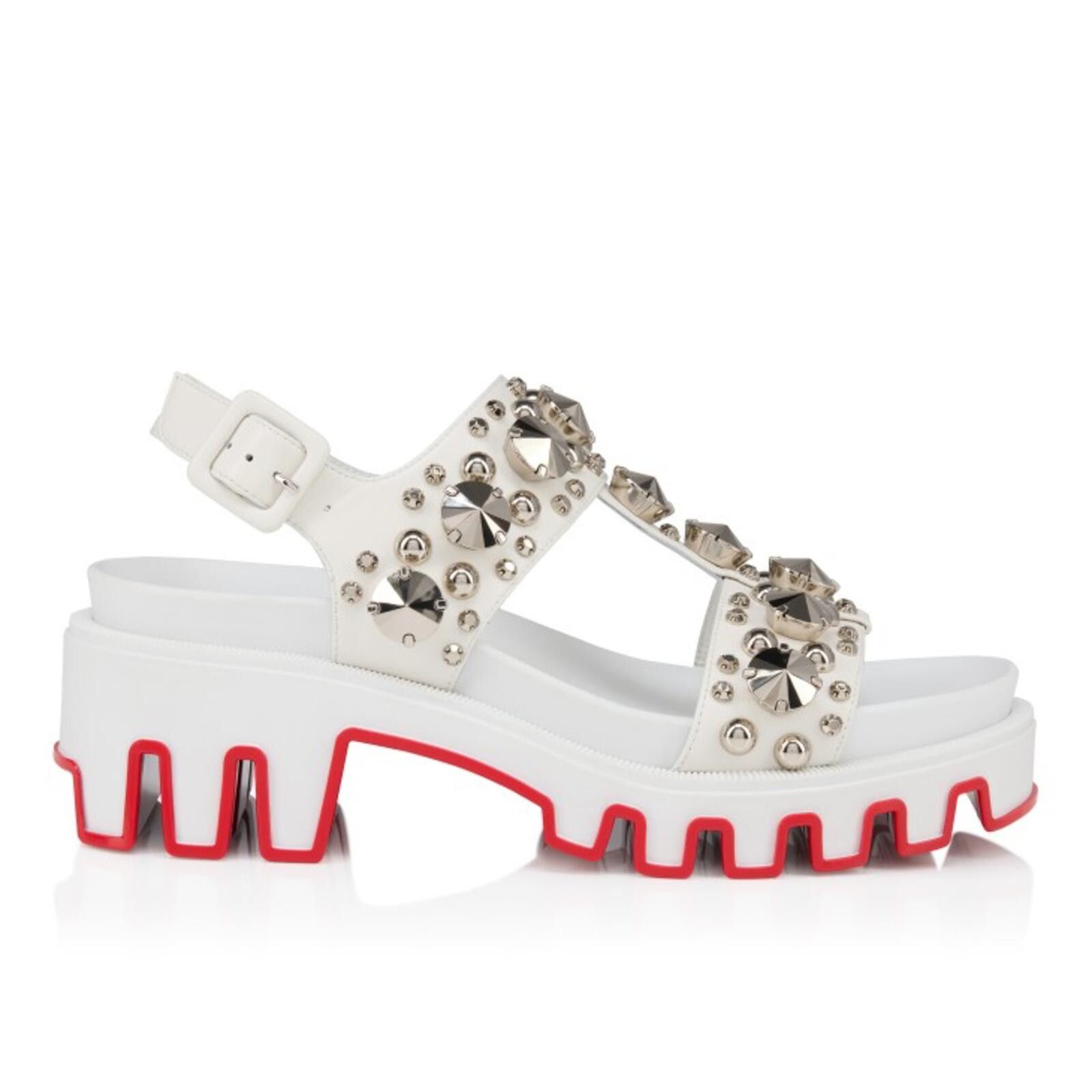 Christian Louboutin Christian Louboutin Duni Extazza Sandals Size US 7.5 / IT 37.5 - 1 Thumbnail