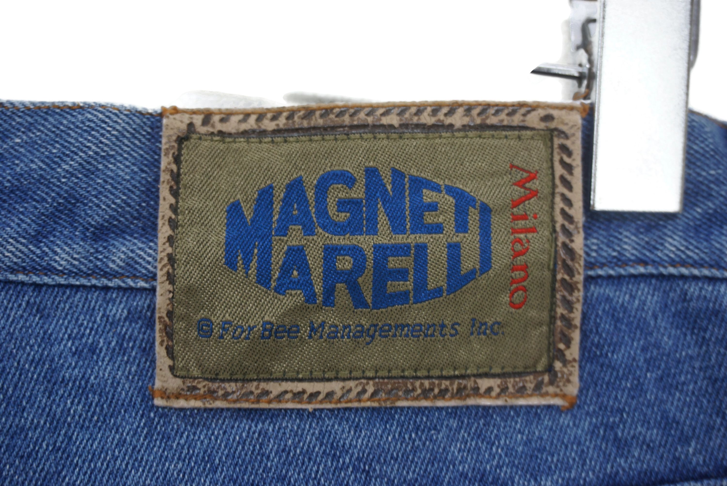 Ferrari Magneti Marelli Jeans Size W34xL24 Cropped Denim Jorts Size US 34 / EU 50 - 9 Thumbnail