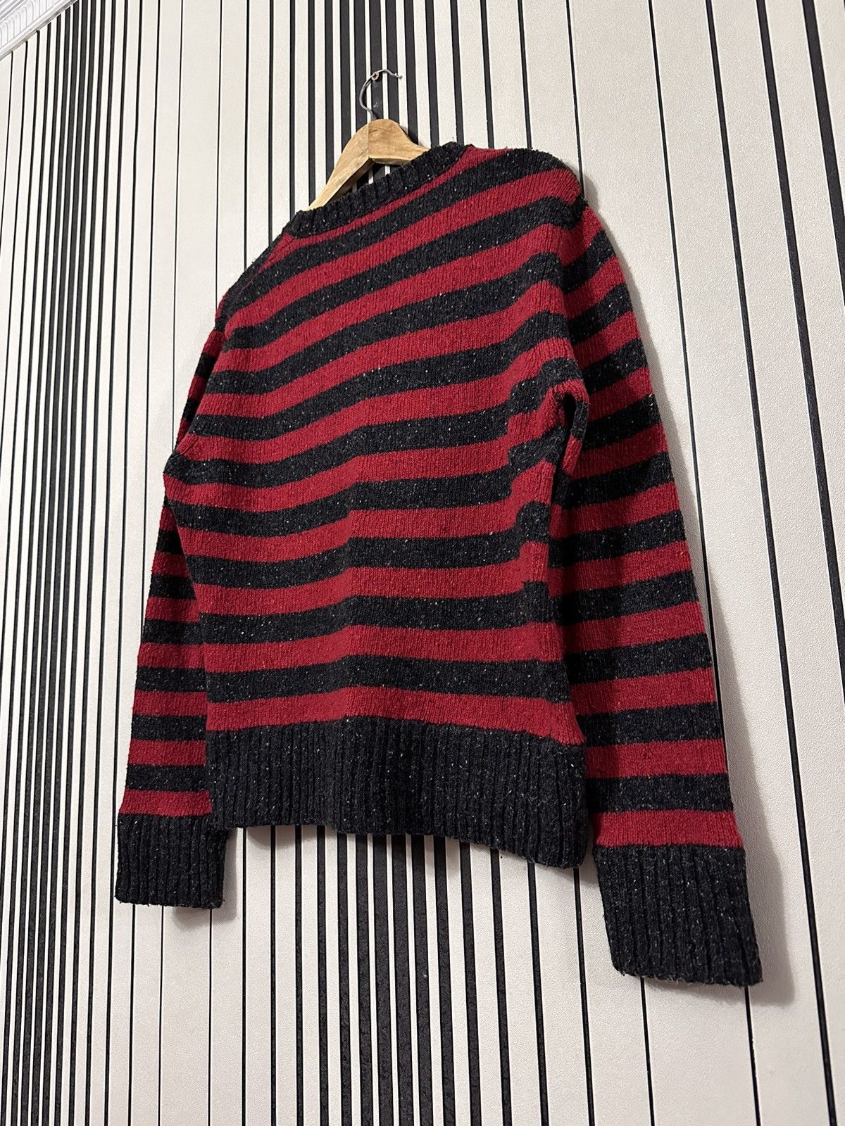 Dolce & Gabbana Dolce Gabbana “Freddy Krueger” Striped Wool Y2k Sweater Size US M / EU 48-50 / 2 - 7 Thumbnail