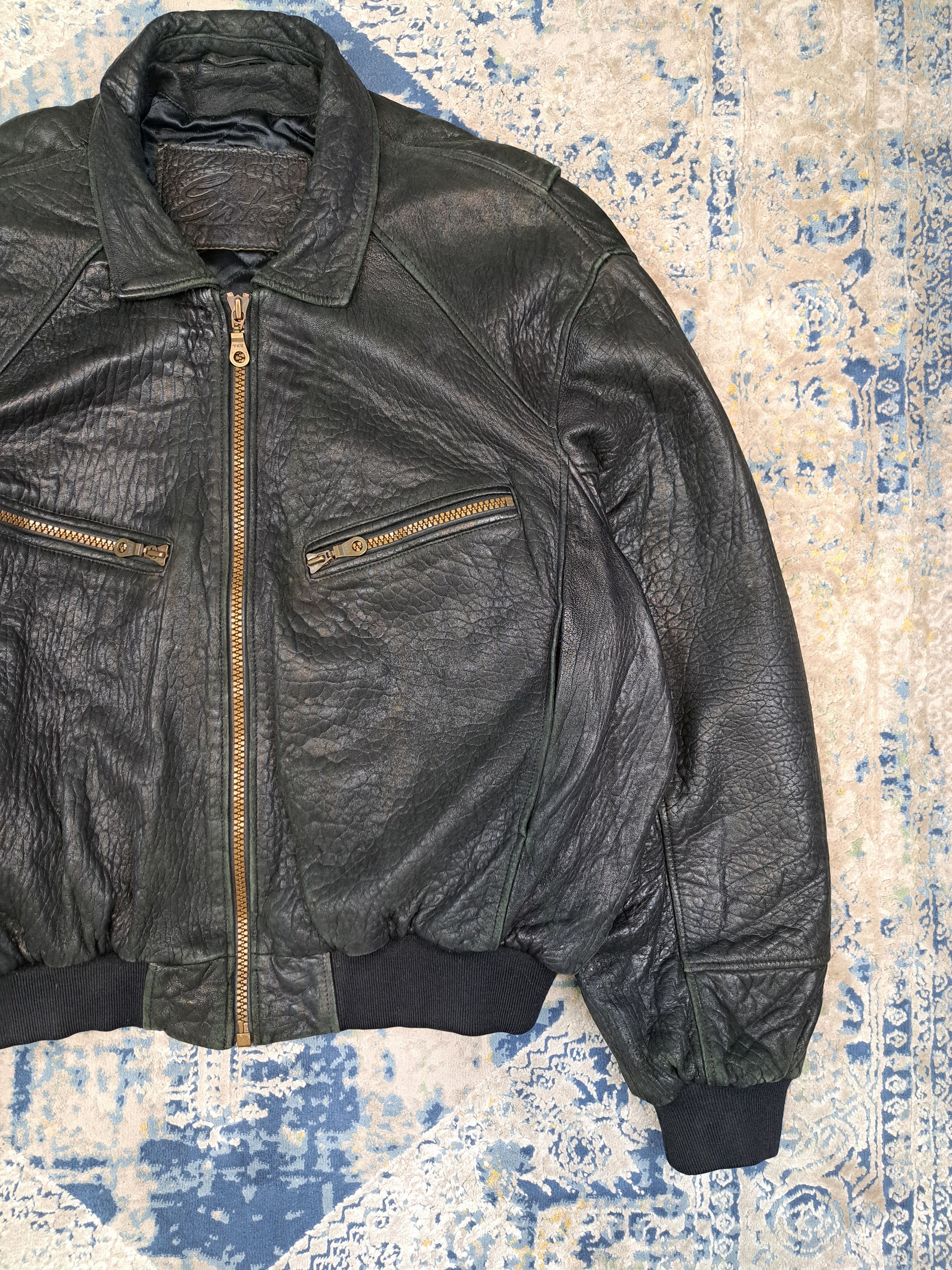 Genuine Leather Genuine Leather Oversize Boxy Fit Bomber Jacket Archive Size US XL / EU 56 / 4 - 3 Thumbnail