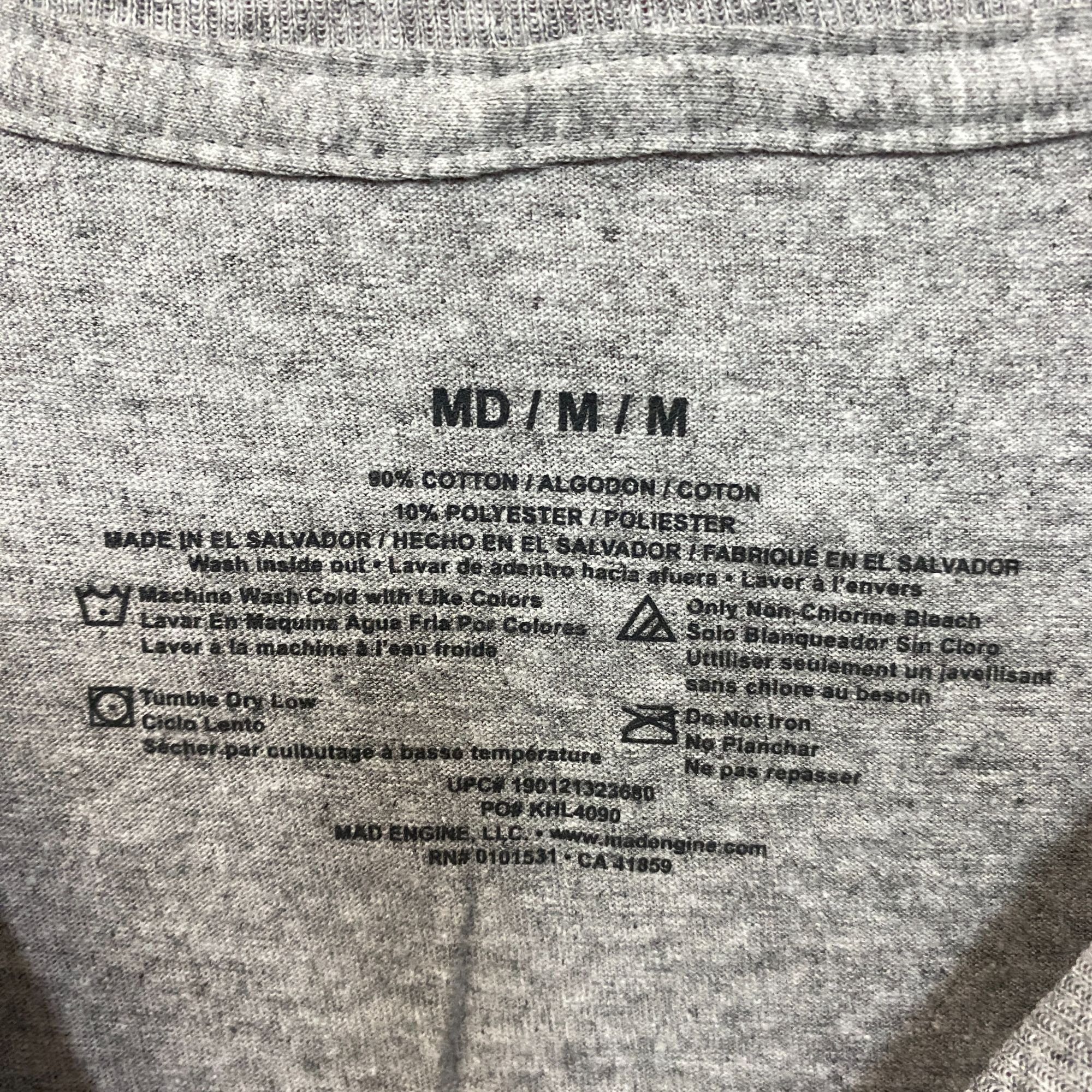 NASA NASA Logo Gray T-Shirt Medium Size US M / EU 48-50 / 2 - 4 Thumbnail