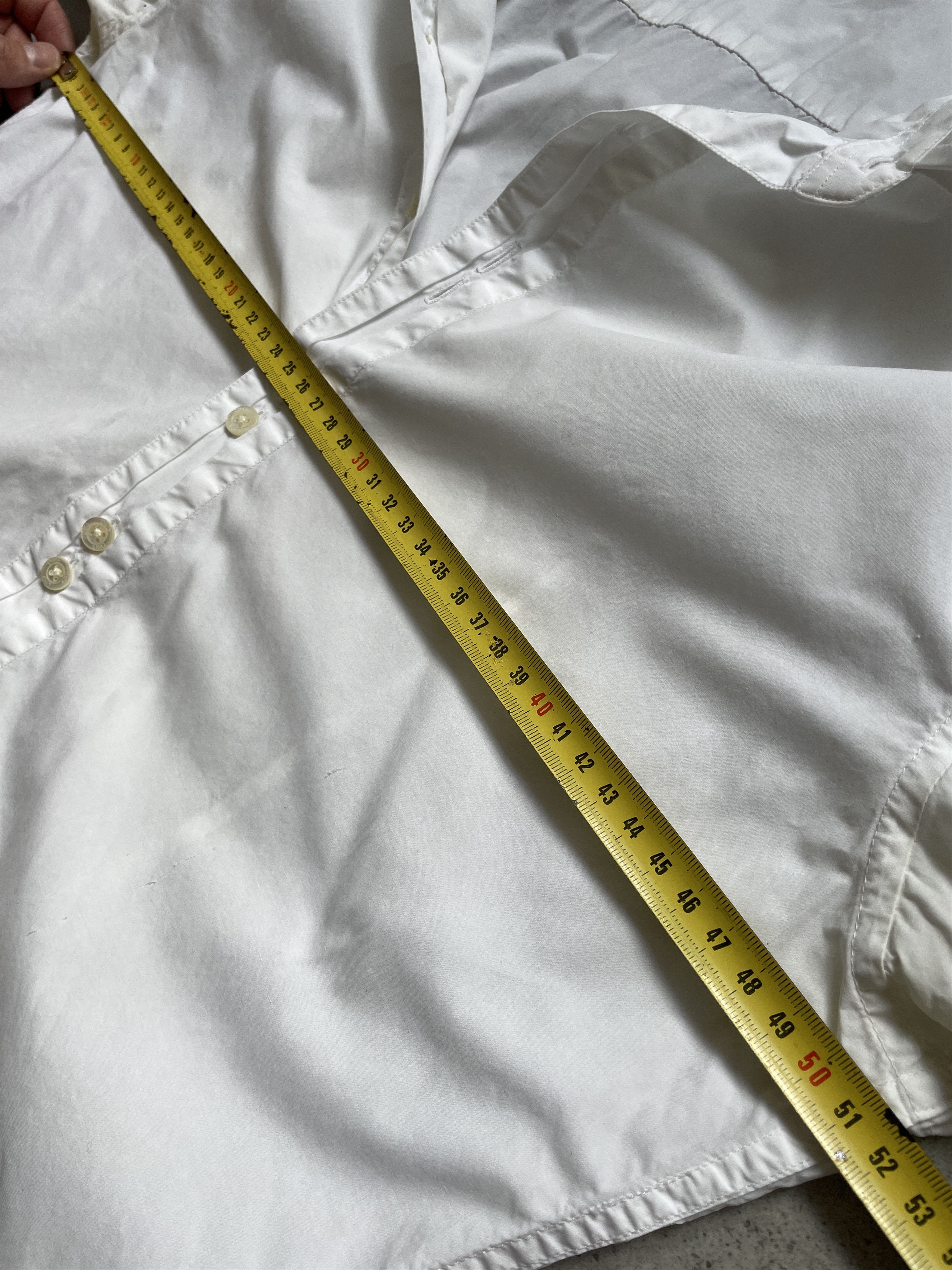 Dolce & Gabbana Y2K WHITE DOUBLE BUTTON COLLAR CUFFS RUNAWAY D&G SHIRT Size US M / EU 48-50 / 2 - 19 Thumbnail