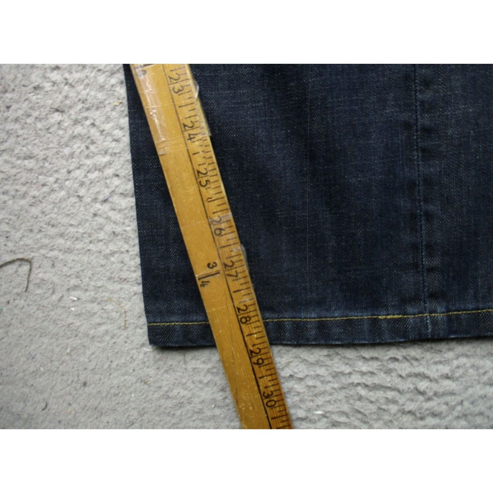 G-Star G Star Jeans Mens 30 Blue 3301 Straight Blue Raw Denim Casual Preppy Size US 30 / EU 46 - 7 Thumbnail