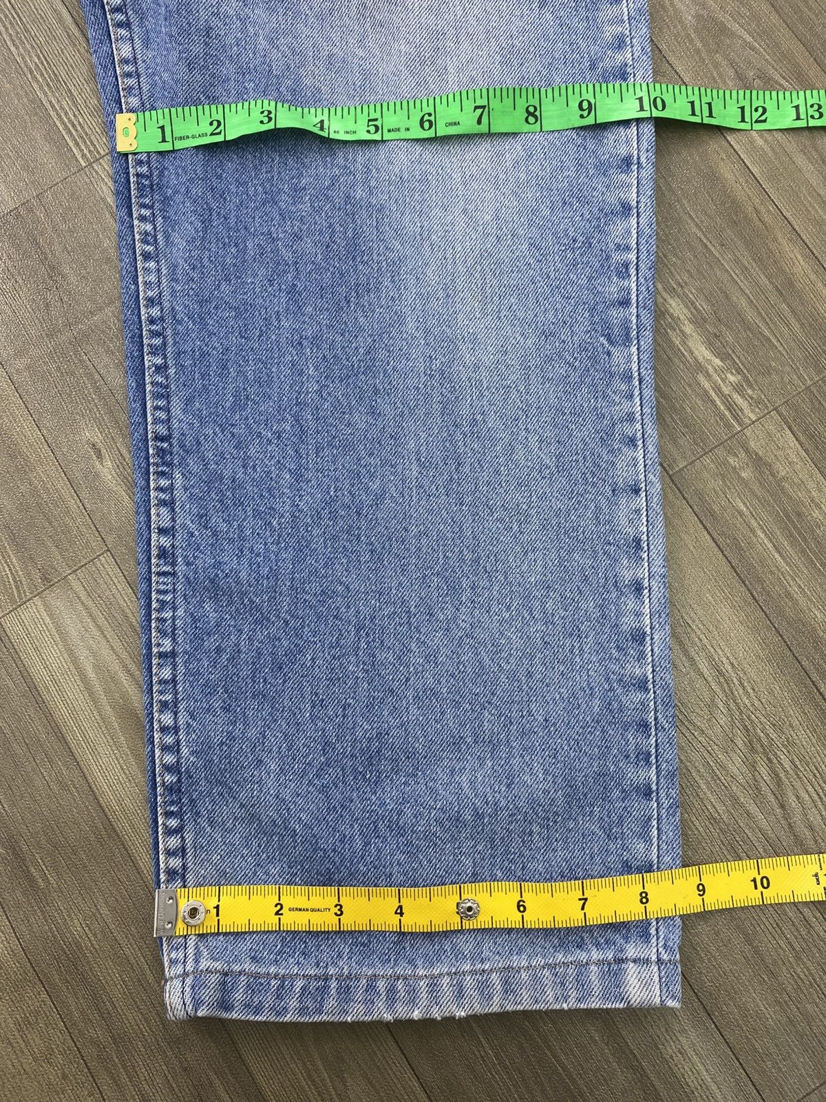 Levi's Vintage Clothing 🇺🇸1990s Vintage Levis 501 USA Straight 36x33 Light Blue Jeans Size US 33 - 18 Thumbnail