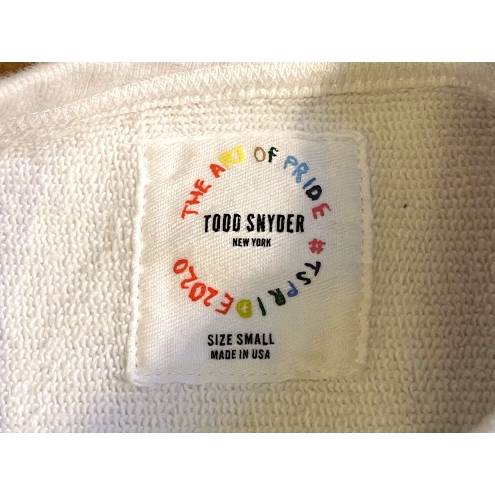 Todd Snyder Todd Snyder The Art of Pride Flag 2020 Richard Haines Sweater Shirt? Size US S / EU 44-46 / 1 - 4 Thumbnail