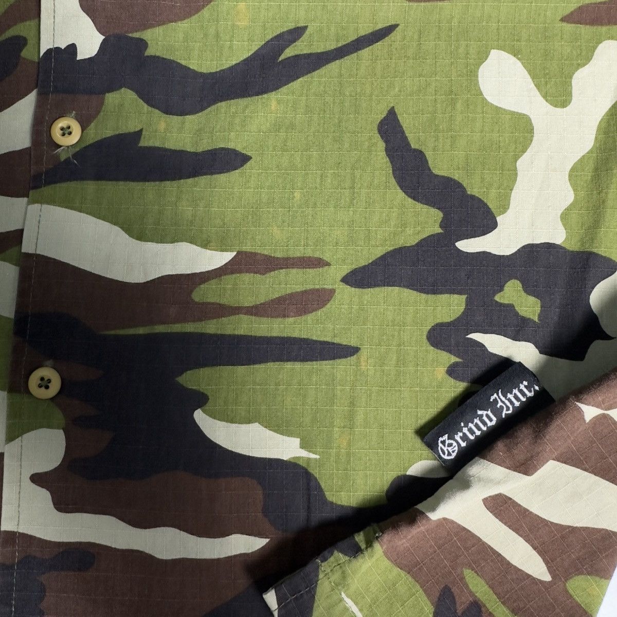 Vintage Vintage Grind Inc skateboards Camo Size US L / EU 52-54 / 3 - 4 Thumbnail