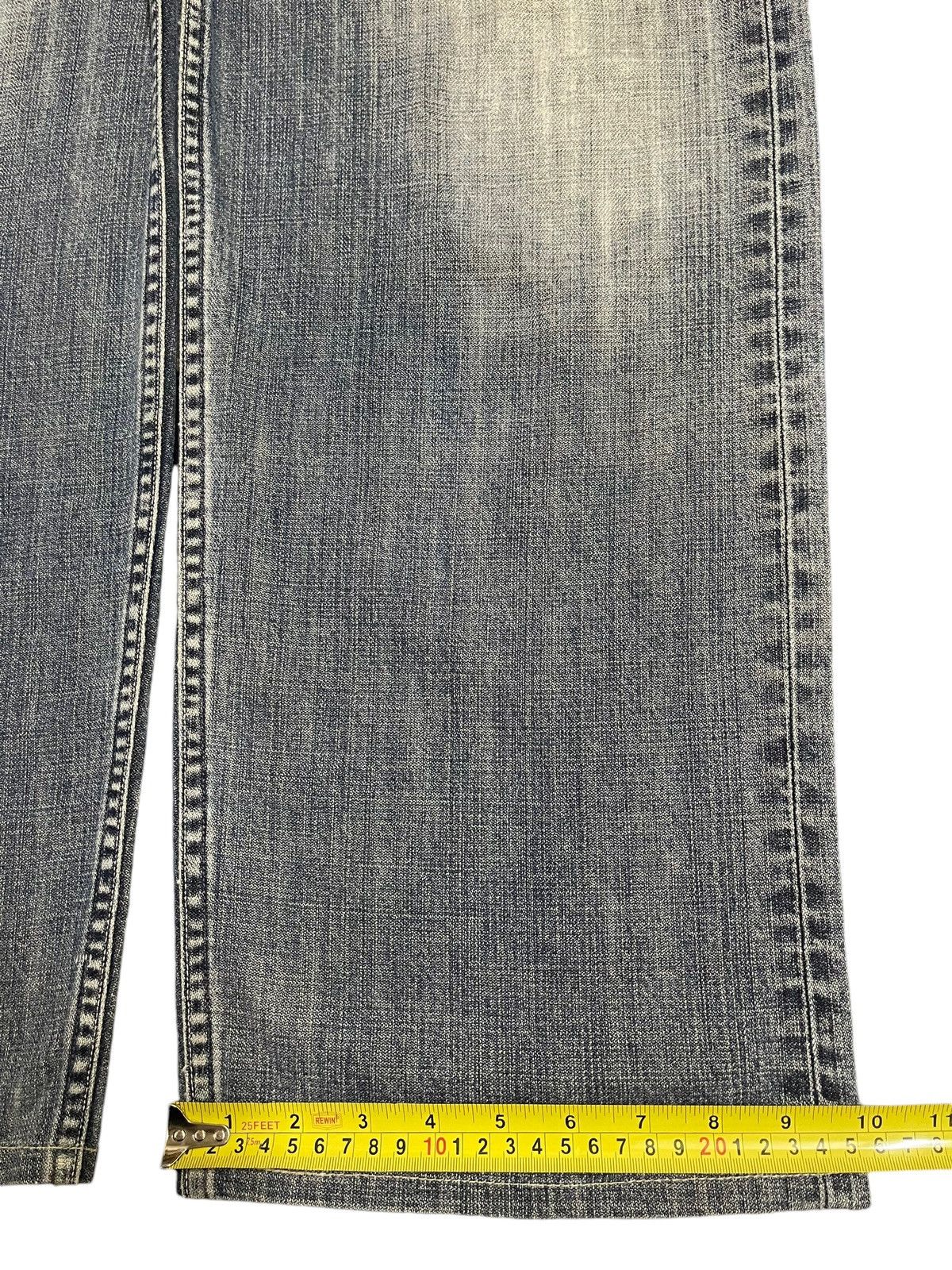 Levi's Vintage 90s Levis 504 Blue Wash Distressed Loose Jeans Size US 35 - 17 Thumbnail