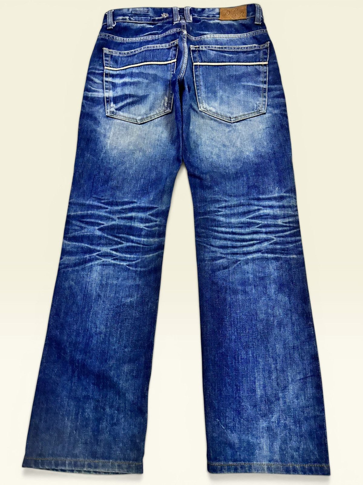 GOSTAR DE FUGA Grunge DPSR Whisker Clawmark Fade Distress Jeans Size US 30 / EU 46 - 1 Thumbnail