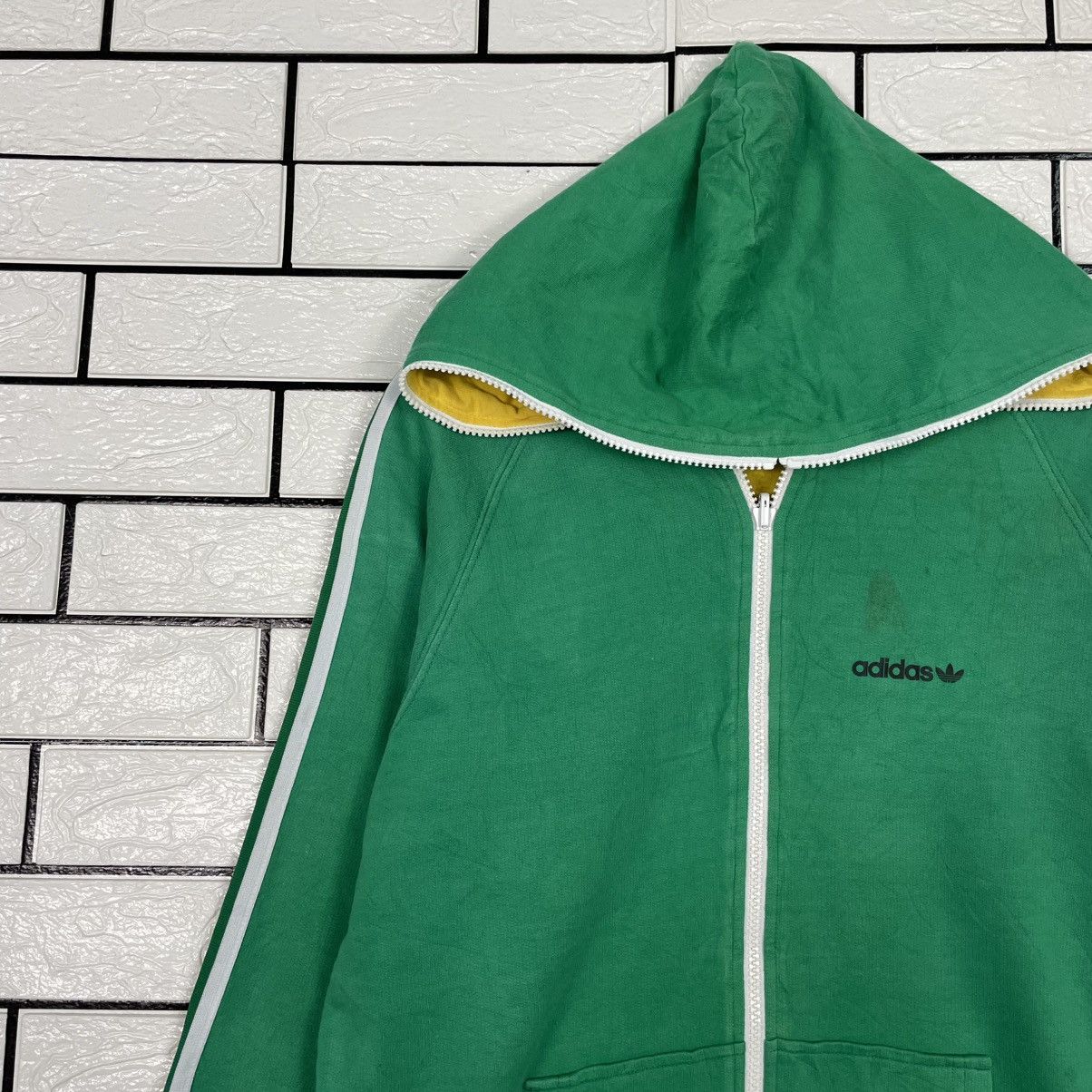 Adidas Adidas Color Block Reversible Zipper Hoodie Jacket Size US S / EU 44-46 / 1 - 6 Thumbnail