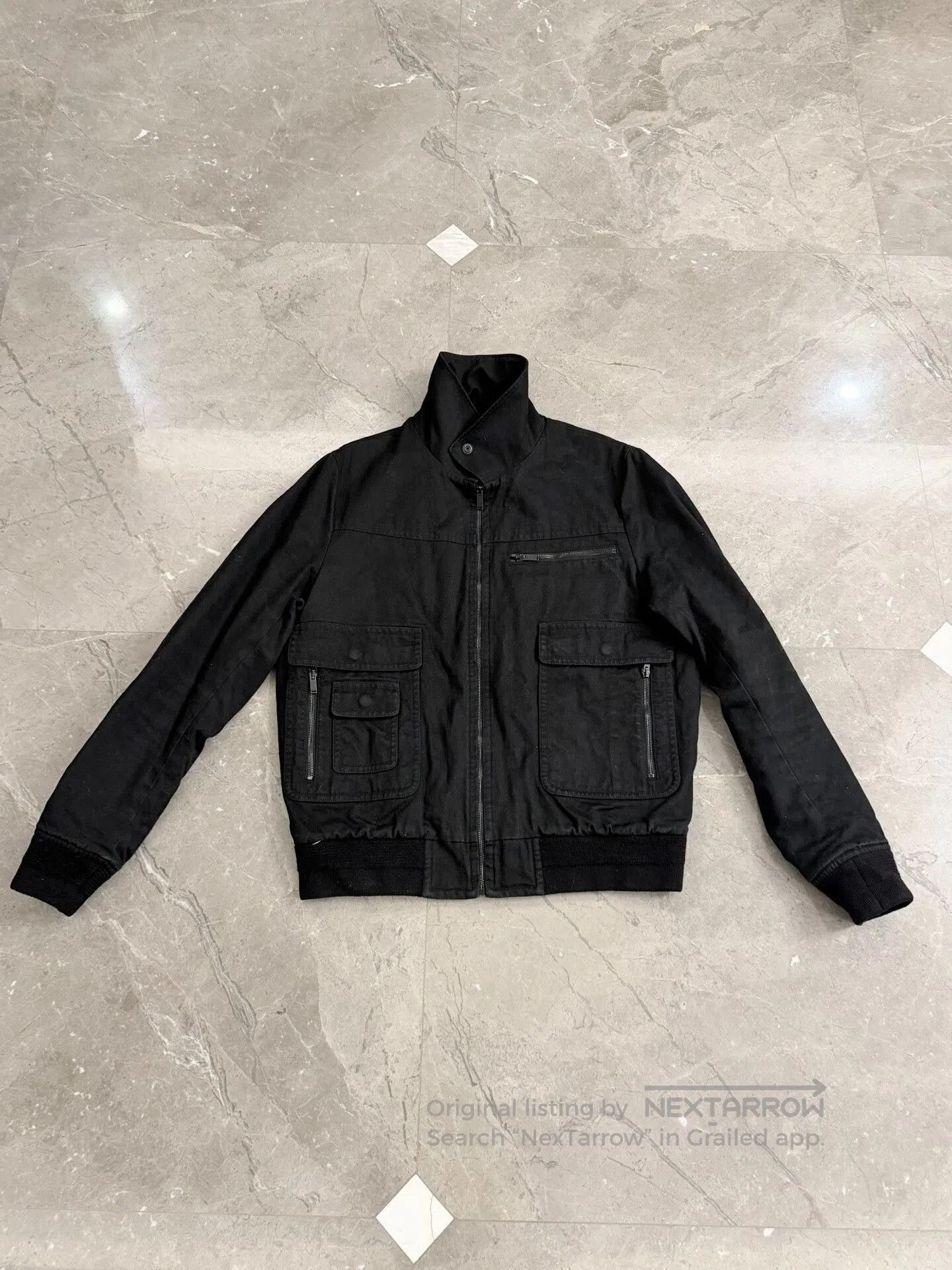 Saint Laurent Paris Saint Laurent Heavy Wool Collar Jacket. Size US L / EU 52-54 / 3 - 4 Thumbnail