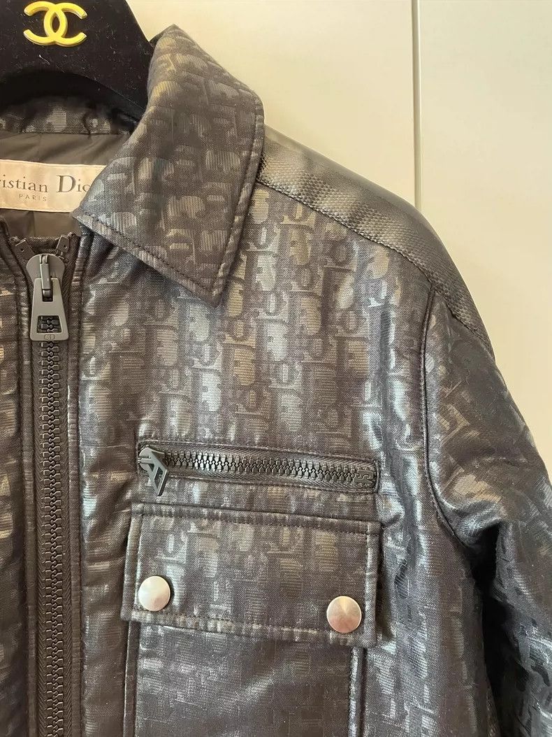 Dior Dior Logo Print Cropped Jacket-2506 Size S / US 4 / IT 40 - 2 Thumbnail